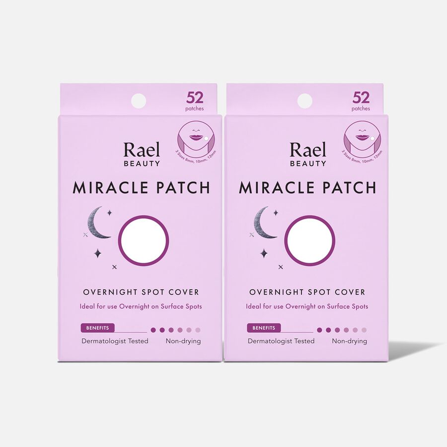 Rael Beauty Miracle Patch Overnight Spot Cover, 52 ct. (2-Pack), , large image number 0