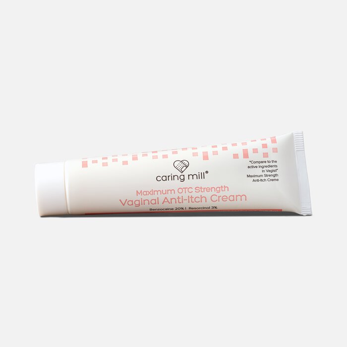 Caring Mill™ Maximum Strength Vaginal Anti-Itch Cream, 1 oz., , large
