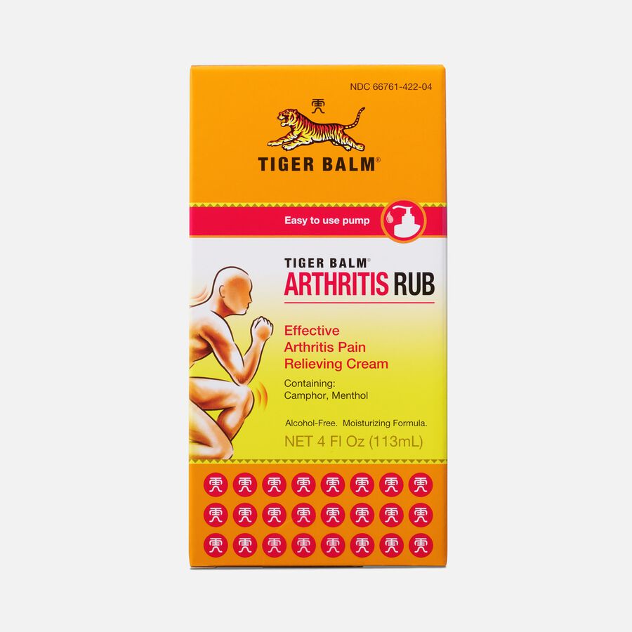 Tiger Balm Arthritis Rub, 4 fl oz., , large image number 1