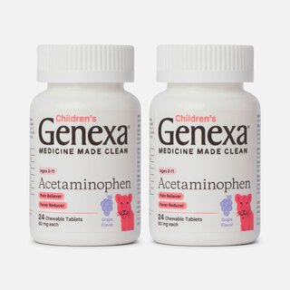 Genexa Children's Acetaminophen Chewable, 24 ct. (2-Pack)