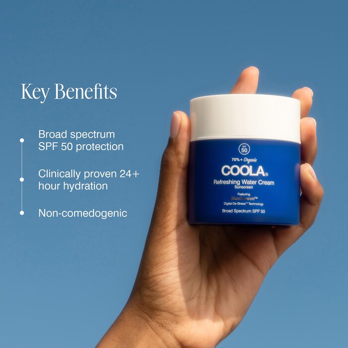 COOLA Refreshing Water Cream Sunscreen SPF 50, 1.5 oz., , large
