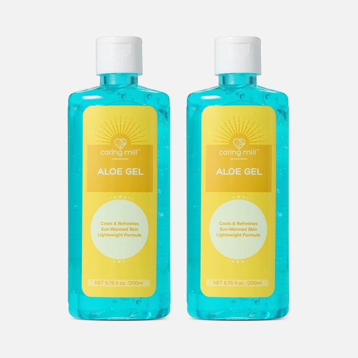 Caring Mill™ Aftersun Cooling Gel With Lidocaine Aloe Vera Value, 6.76 oz. (2-Pack), , large
