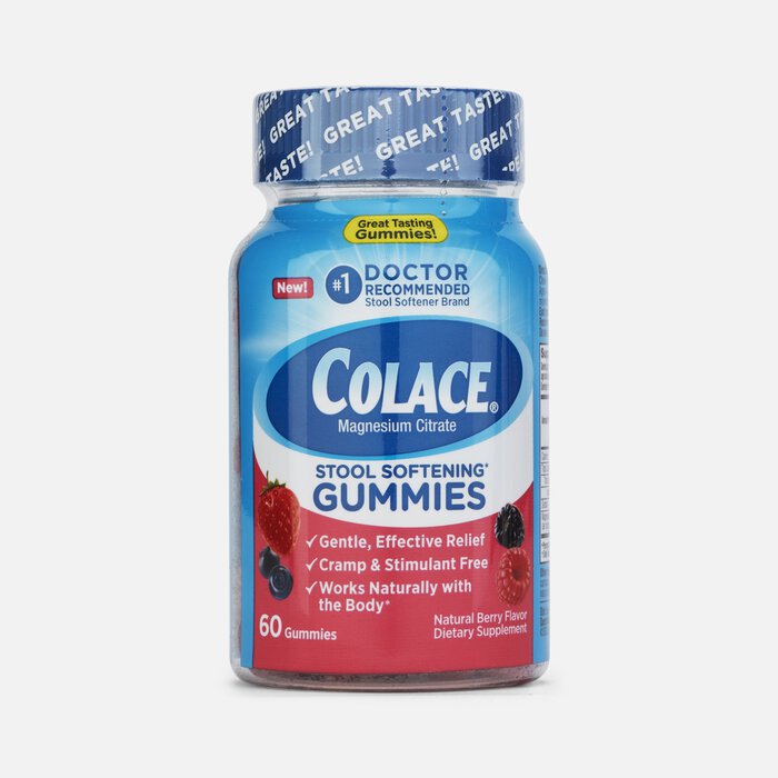 Colace Stool Softening Gummies, Berry, 60 ct., , large
