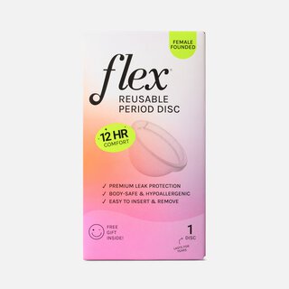 Flex® Reusable Period Disc, 1 ct., + 2 Free Disposable Discs