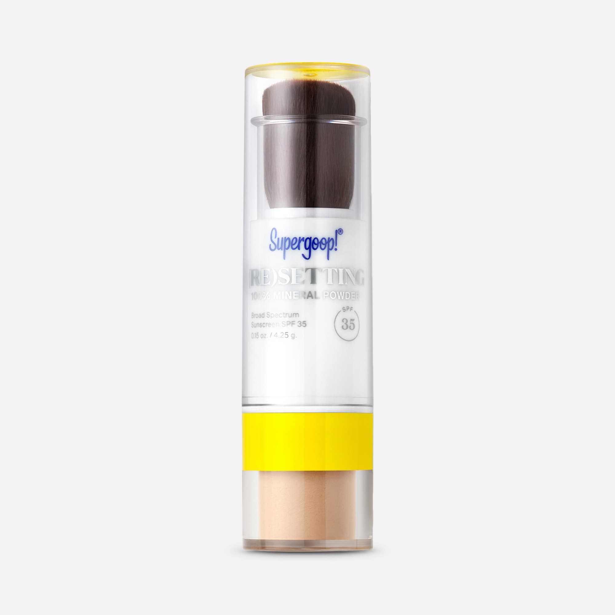 Supergoop! (Re)setting 100% Mineral Powder, SPF 35, Light, 0.15 oz.