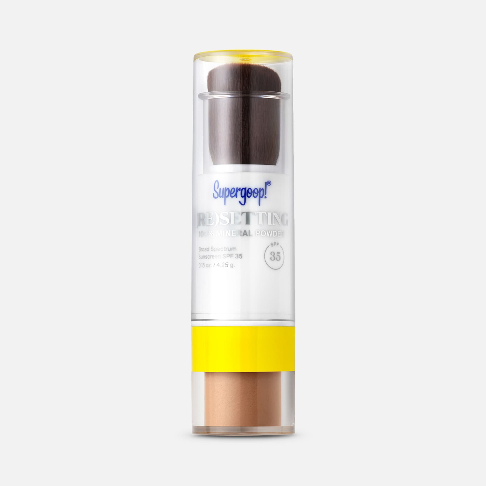 Supergoop! (Re)setting 100% Mineral Powder, SPF 35, Translucent, 0.15 oz.