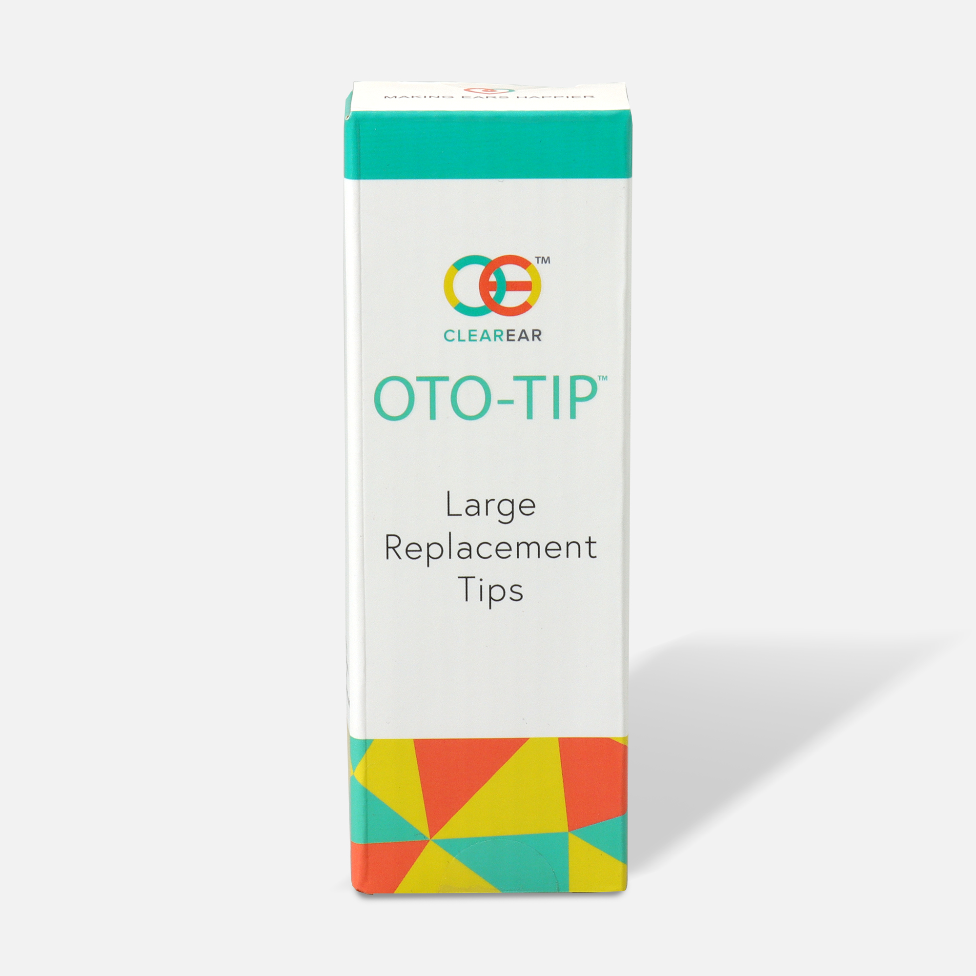 Clear Ear OTO-Tip Soft Spiral Replacement Tips, Adult, 10-Pack