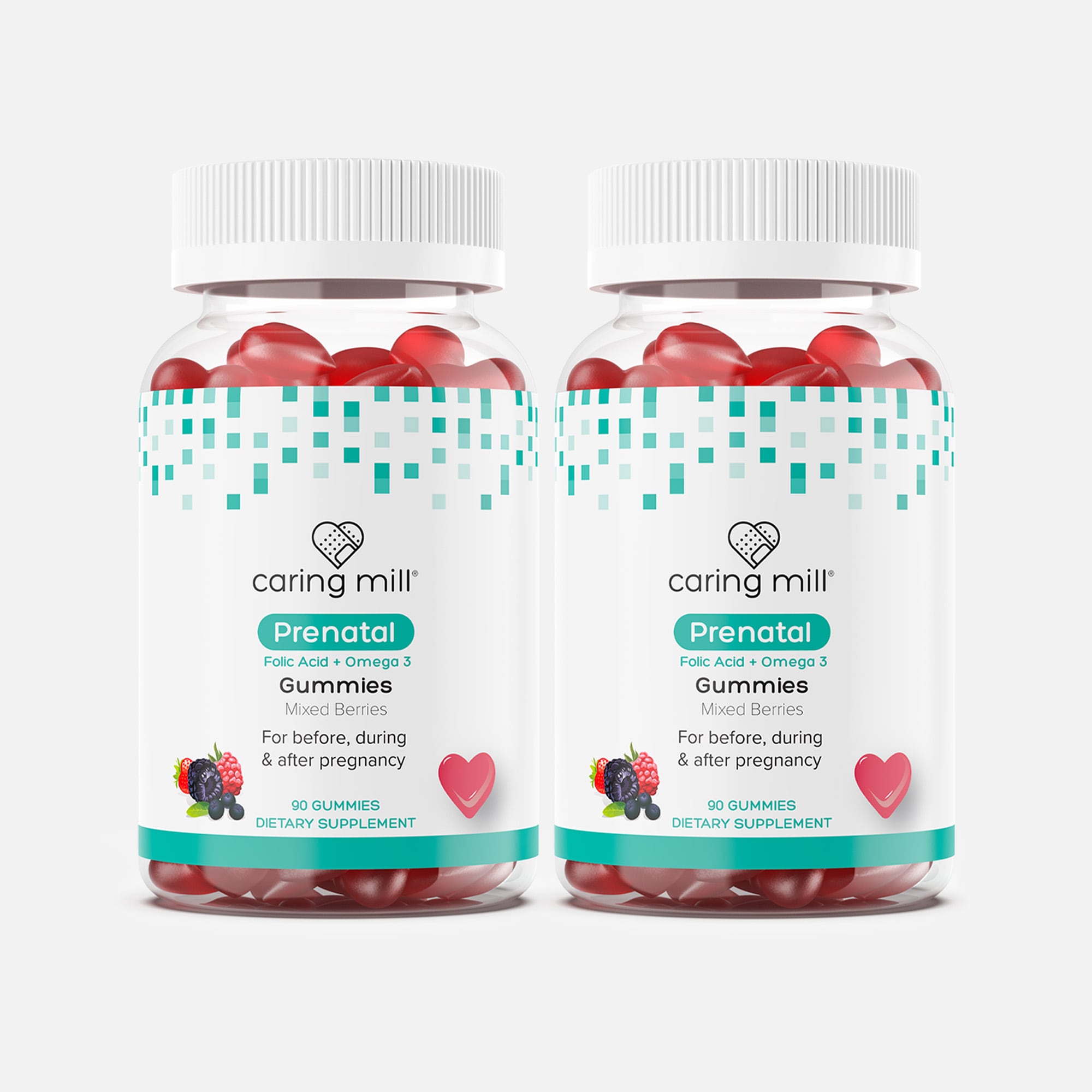 Caring Mill™ Prenatal Gummy Vitamins, 90 ct. (2-Pack)