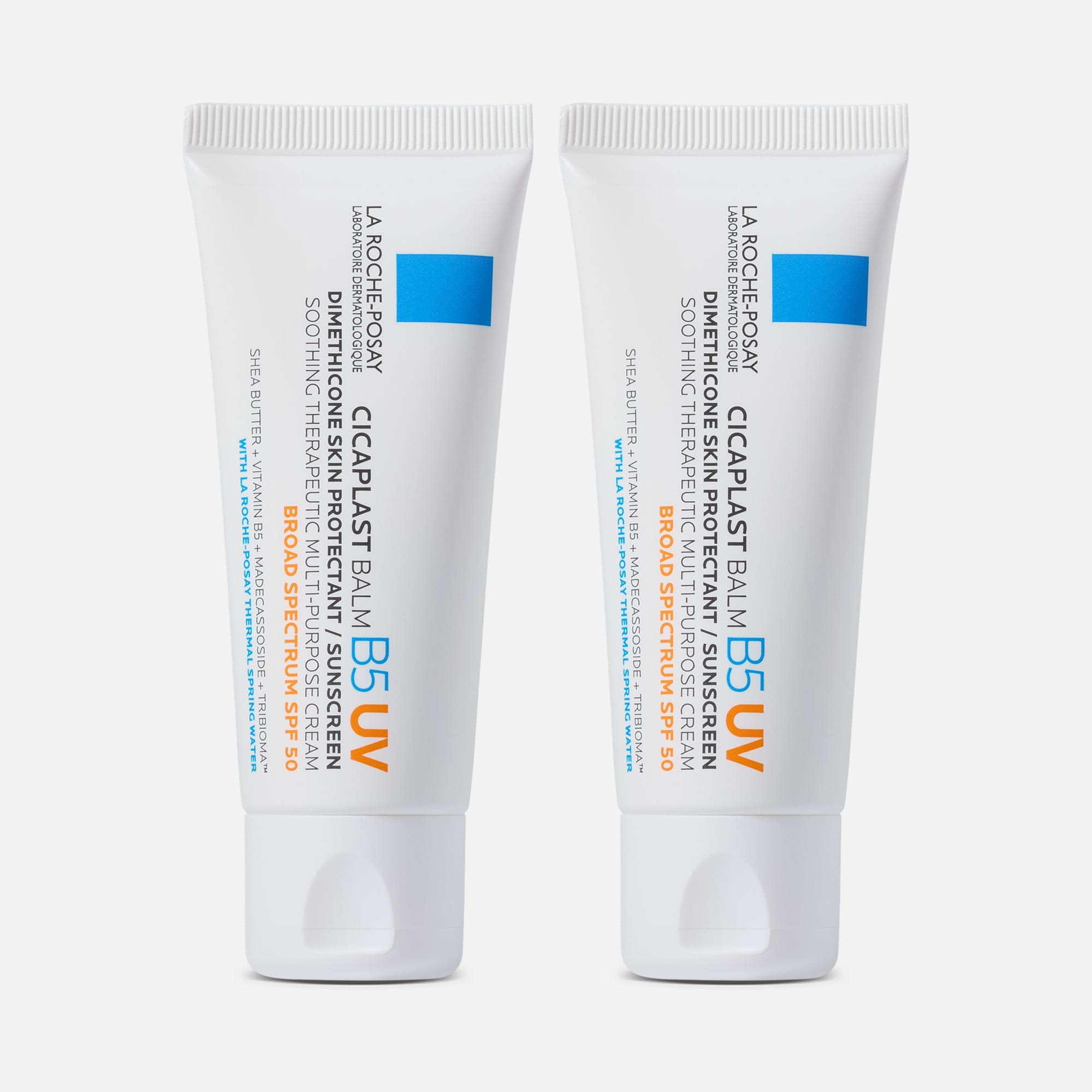 La Roche-Posay Cicaplast Balm B5 UV, SPF 50, 1.35 fl. oz. (2 pack)