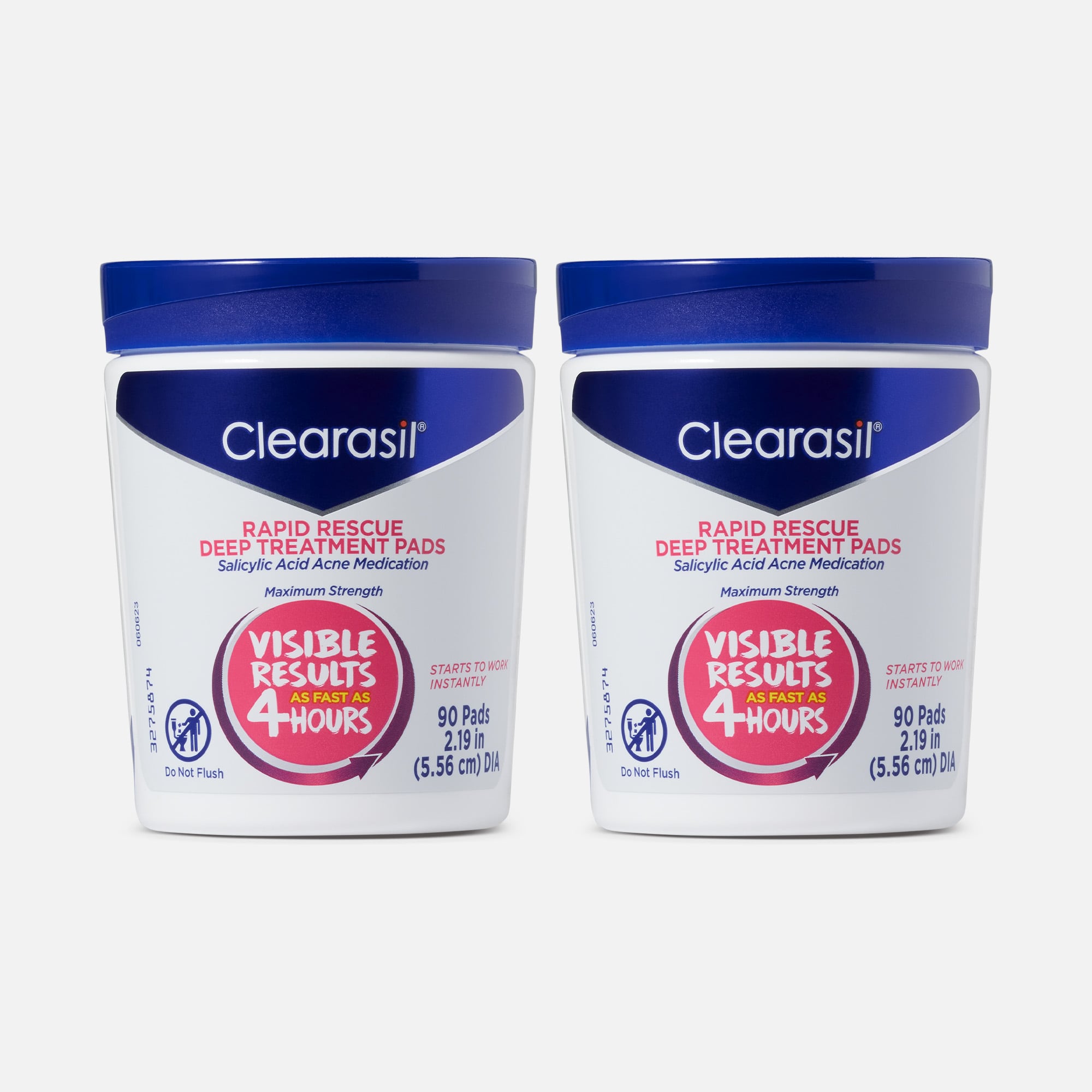 Clearasil Rapid Rescue Deep Treatment Pads - 90 ct. (2-Pack)