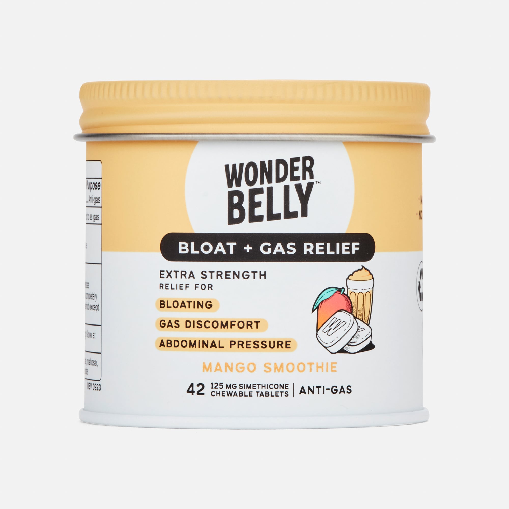 Wonderbelly Bloat + Gas Relief, Strawberry Shortcake, 42 ct.