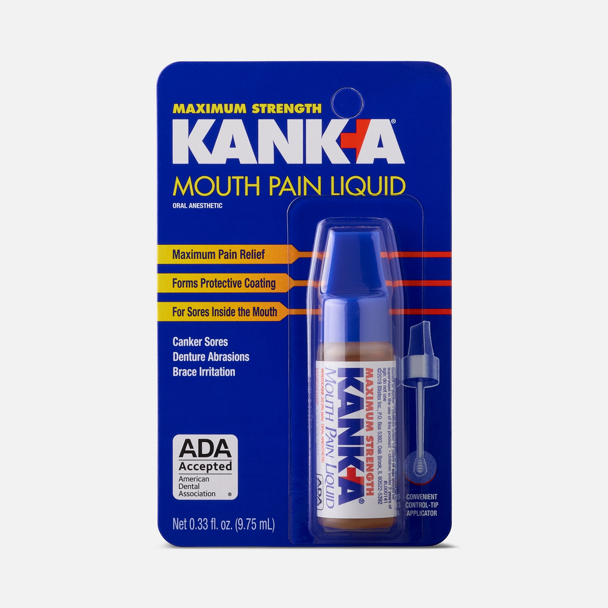 Kank-A Maxmium Strength Mouth Pain Liquid