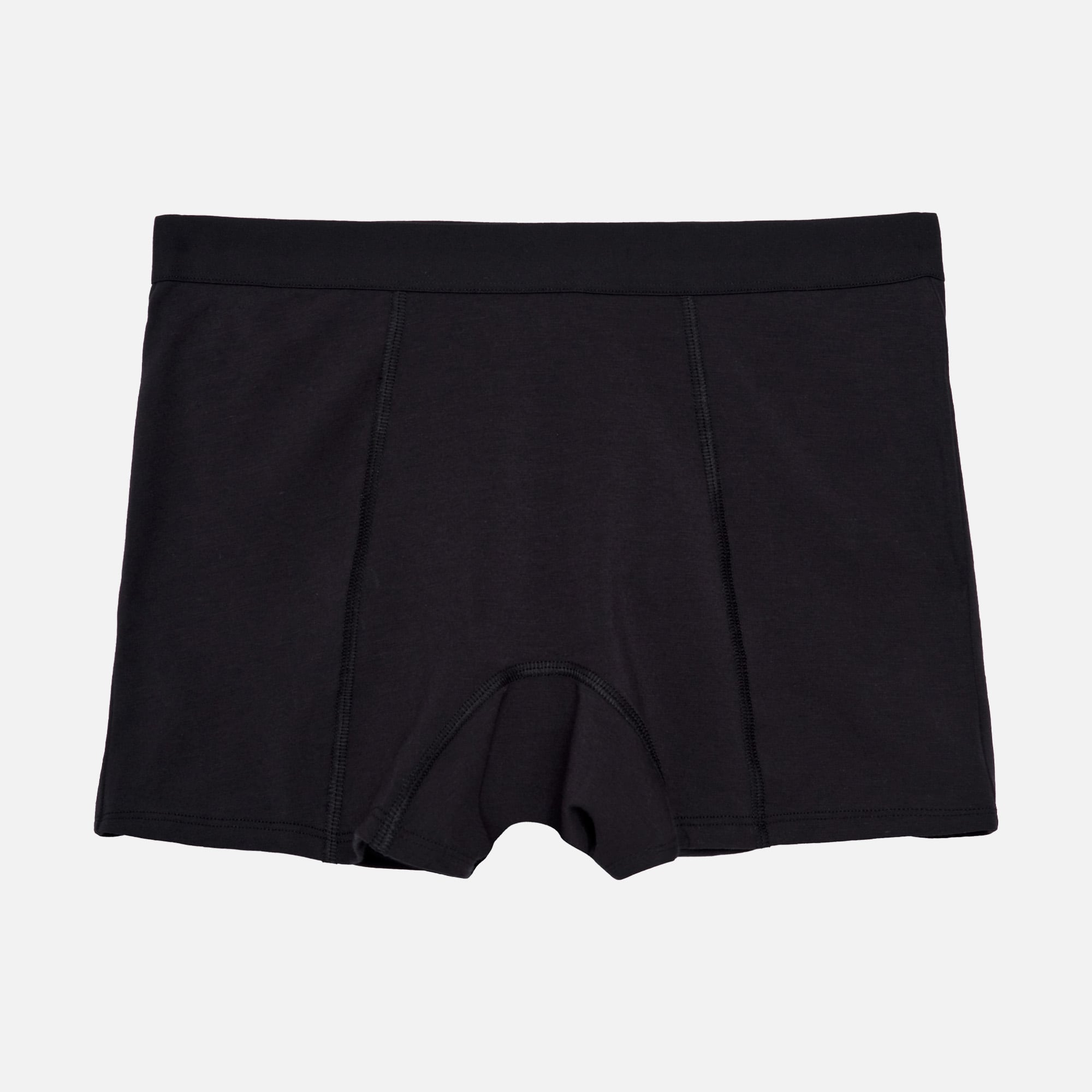 Thinx Overnight Boyshort Period Underwear, Black, M