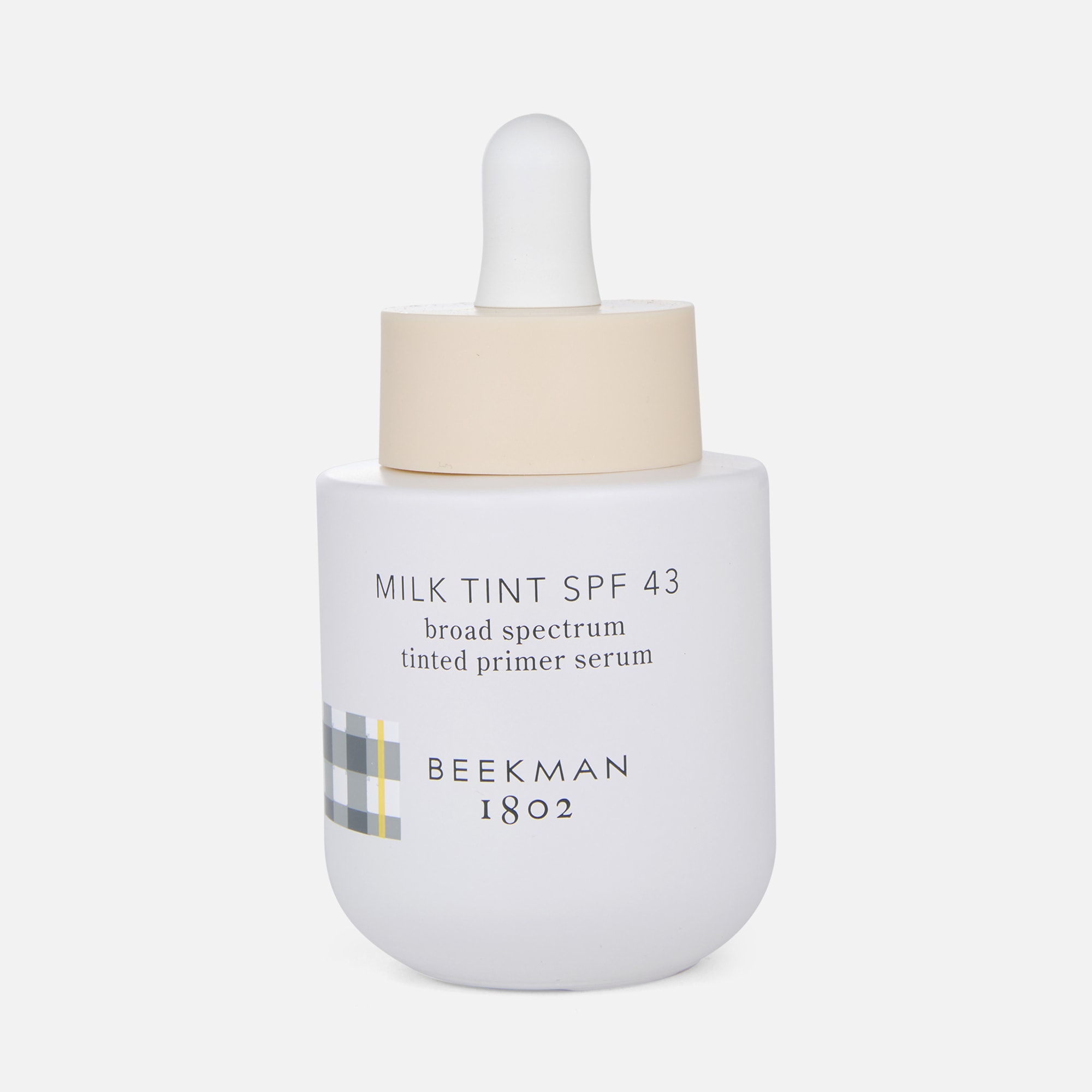Beekman 1802 Milk Tint SPF43 Broad Spectrum Tinted Primer Serum, Medium,  1 fl oz.