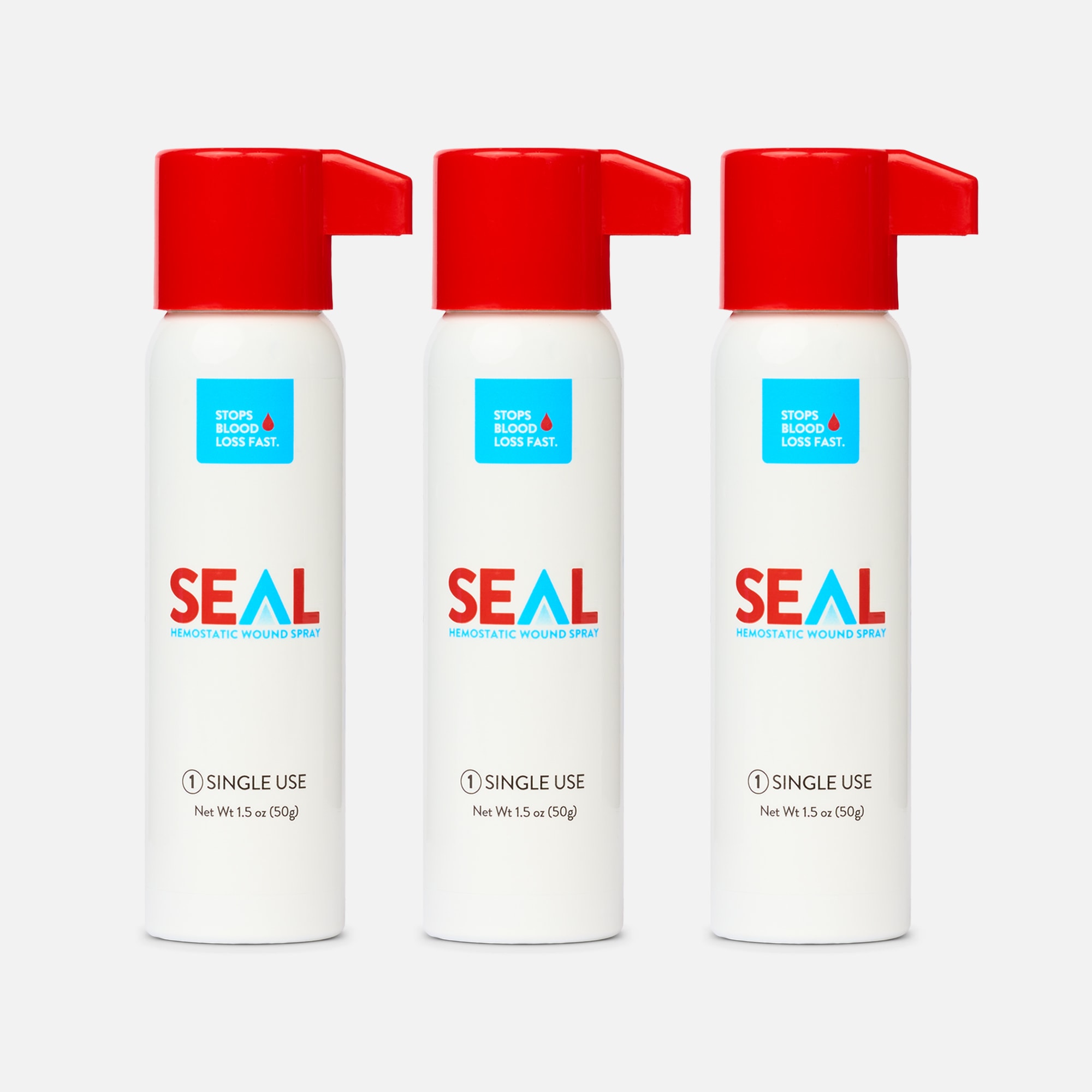 SEAL Hemostatic Wound Spray, 1.5 oz., 3 pack