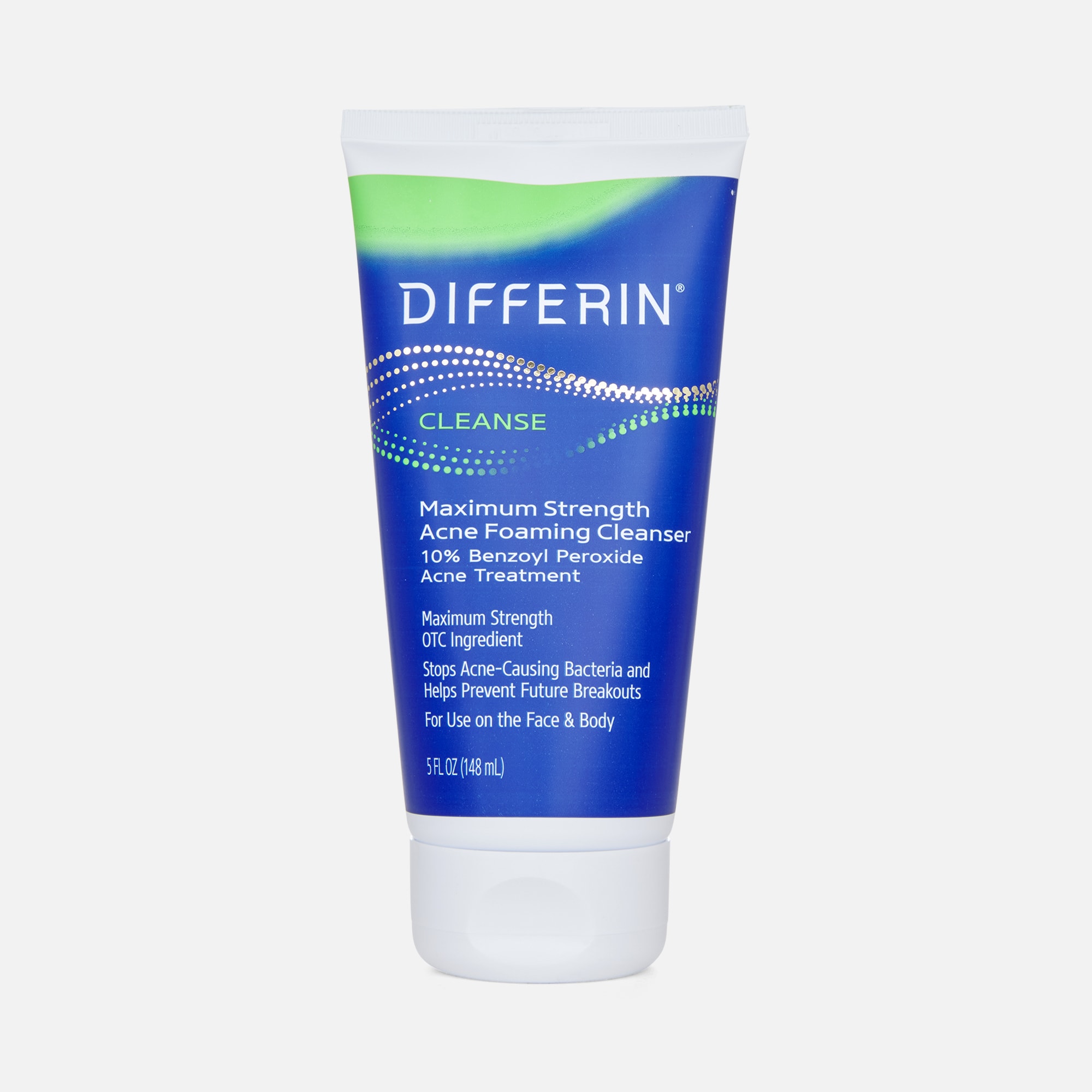 Differin Maximum Strength Acne Foaming Cleanser,  5 oz.