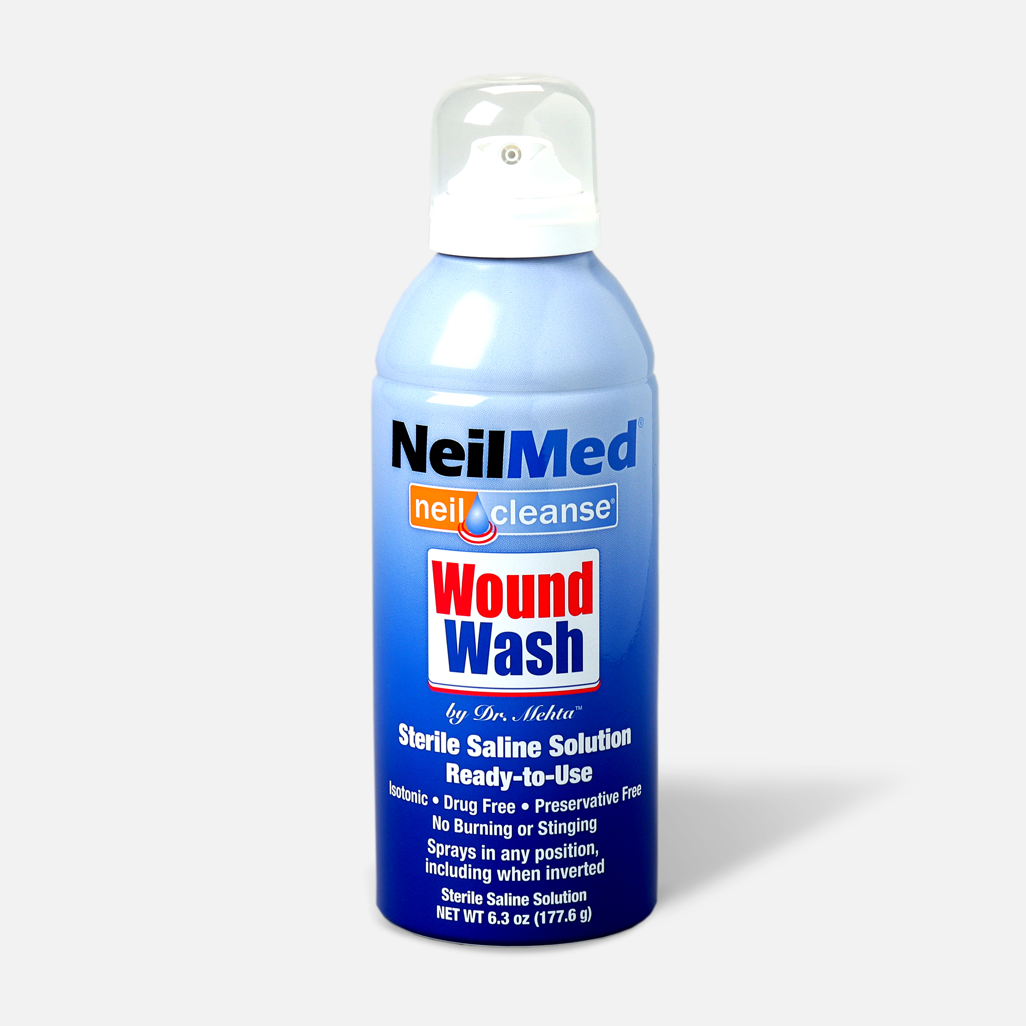 NeilCleanse Wound Wash Saline Spray 6 oz.