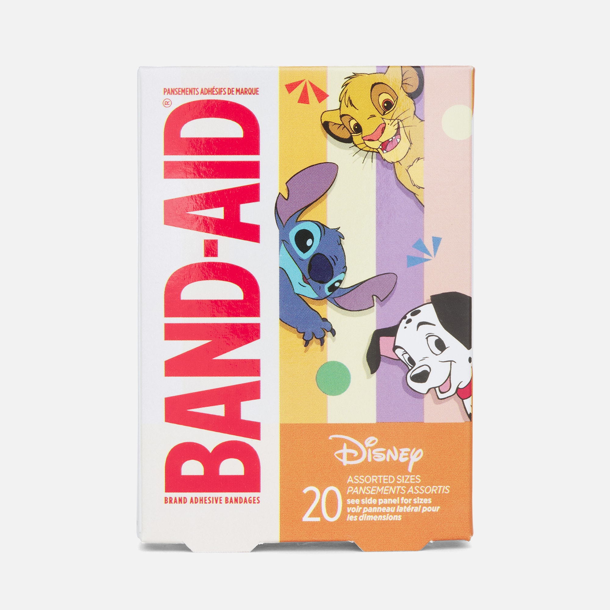 BAND-AID® Brand Adhesive Bandages, Disney Classics, Assorted Sizes, 20 ct.