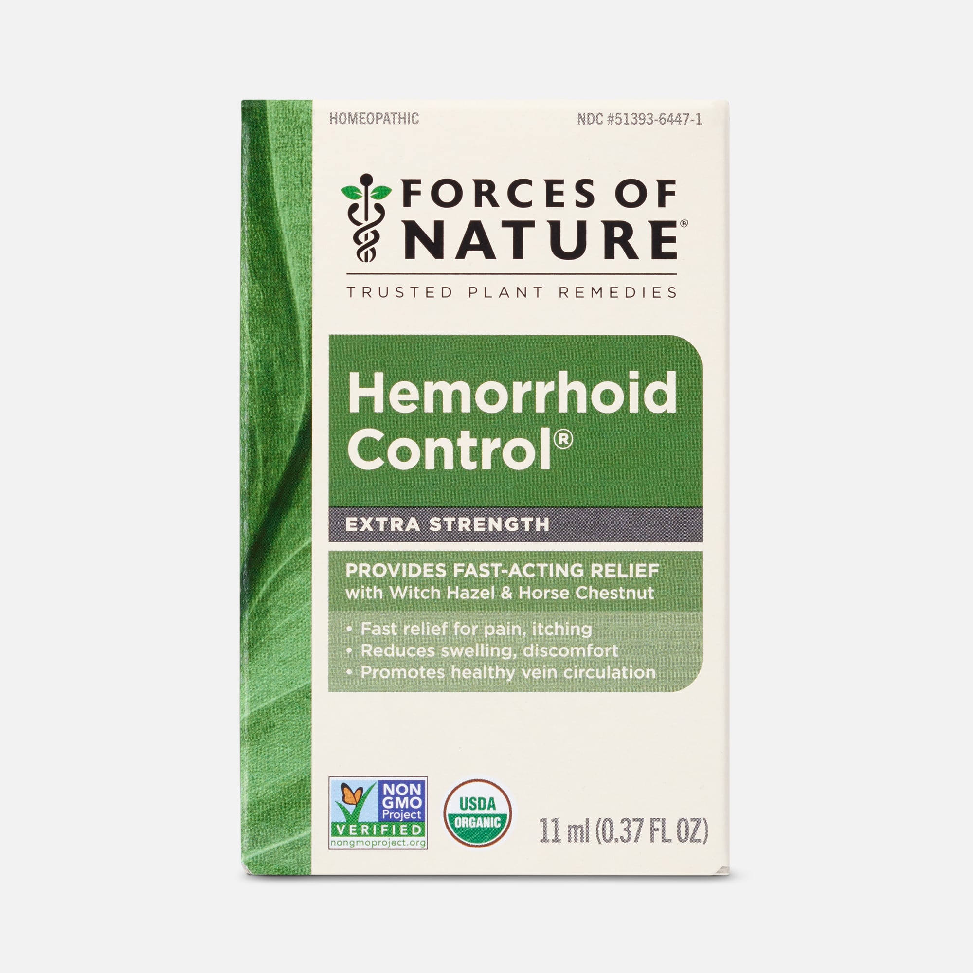 Forces of Nature Extra Strength Hemorrhoid Control®, 11ml