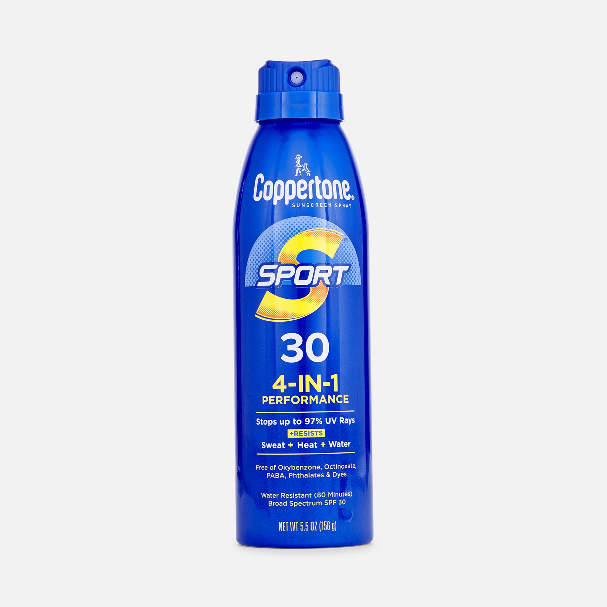 Coppertone Sport Sunscreen Spray, SPF 30, 5.5 oz.