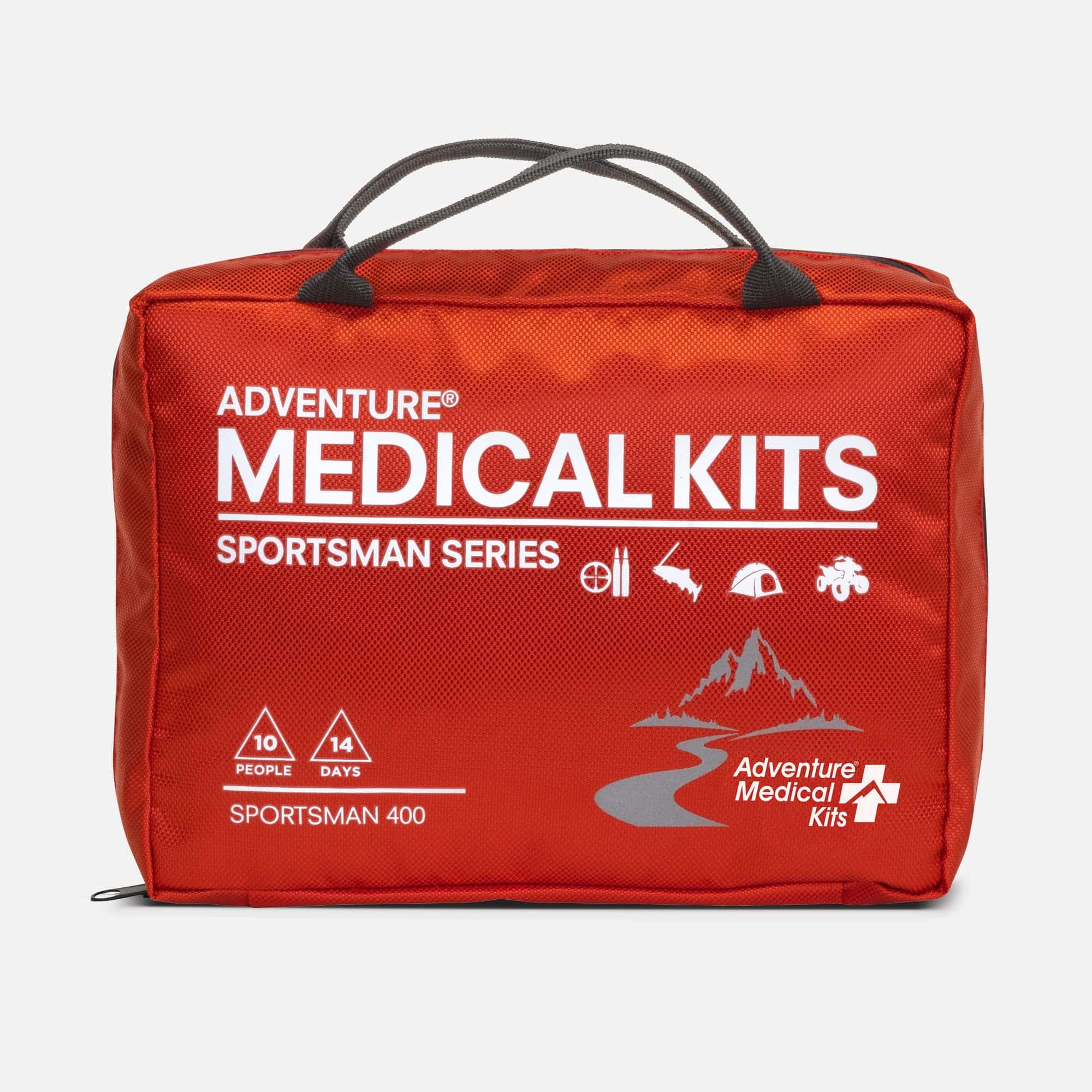 Adventure Medical Sportsman 400 First Aid Kit with C-Splint, 176 pc.