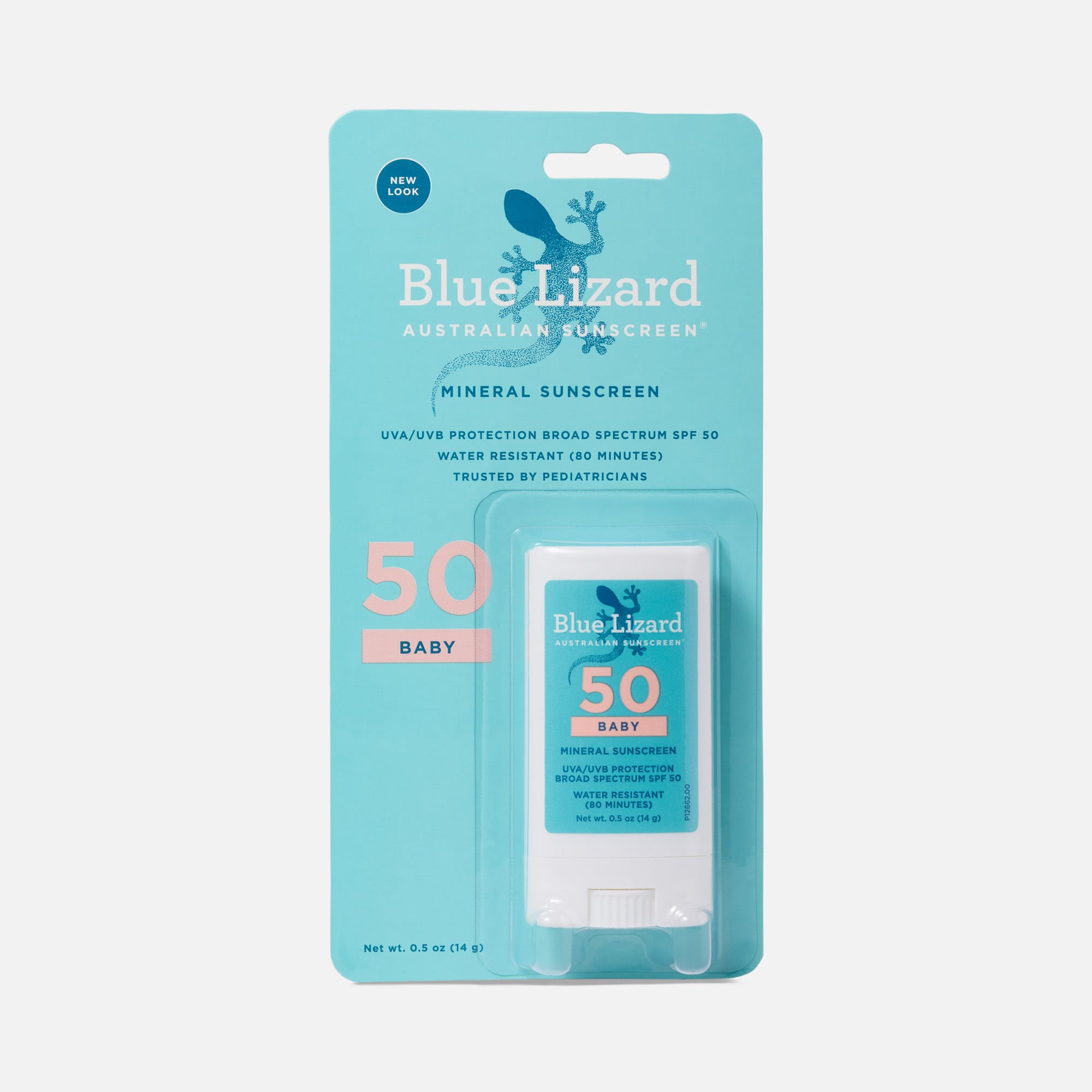 Blue Lizard Baby Mineral Sunscreen Stick, SPF 50, 0.5 oz.