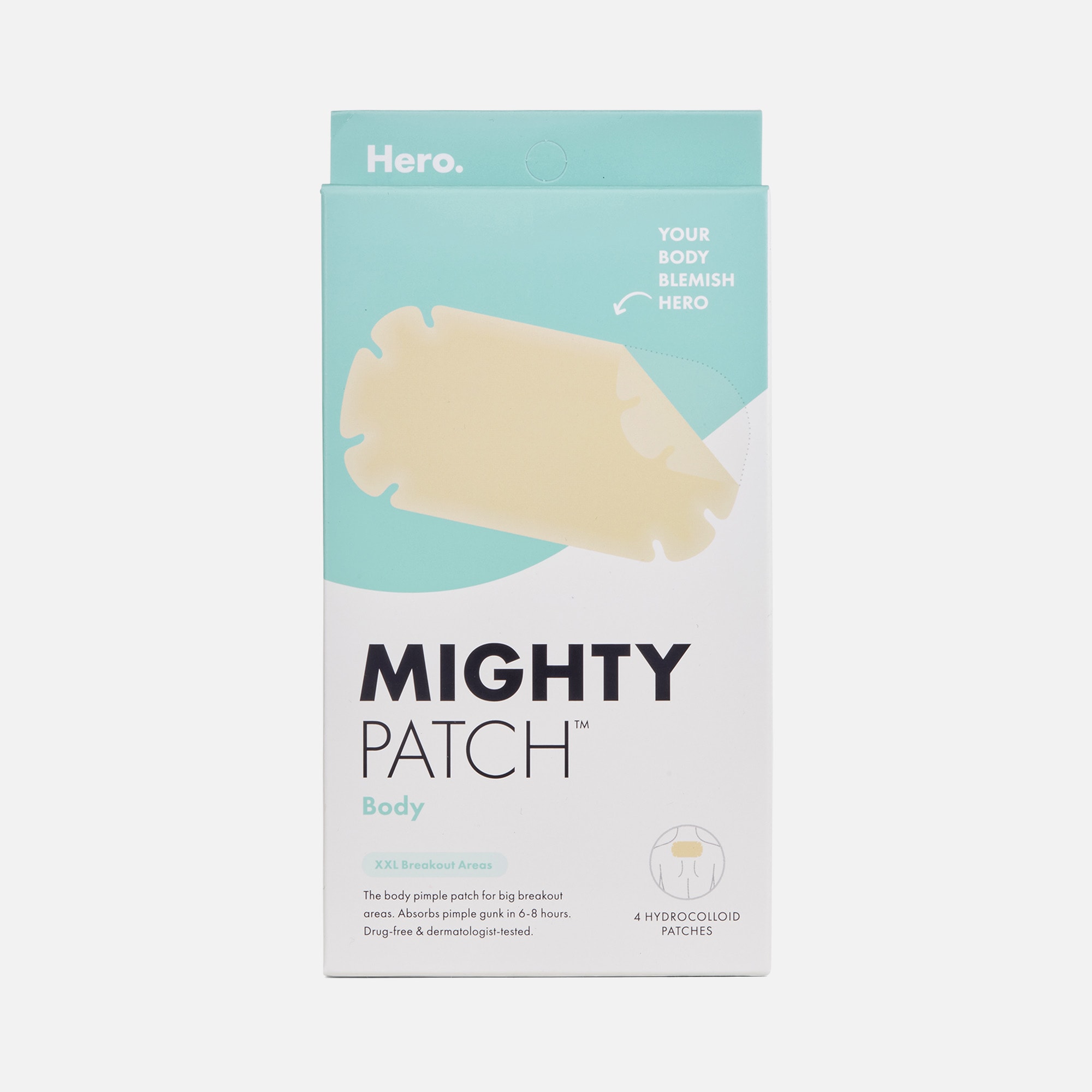 Mighty Patch Body, 4 ct.