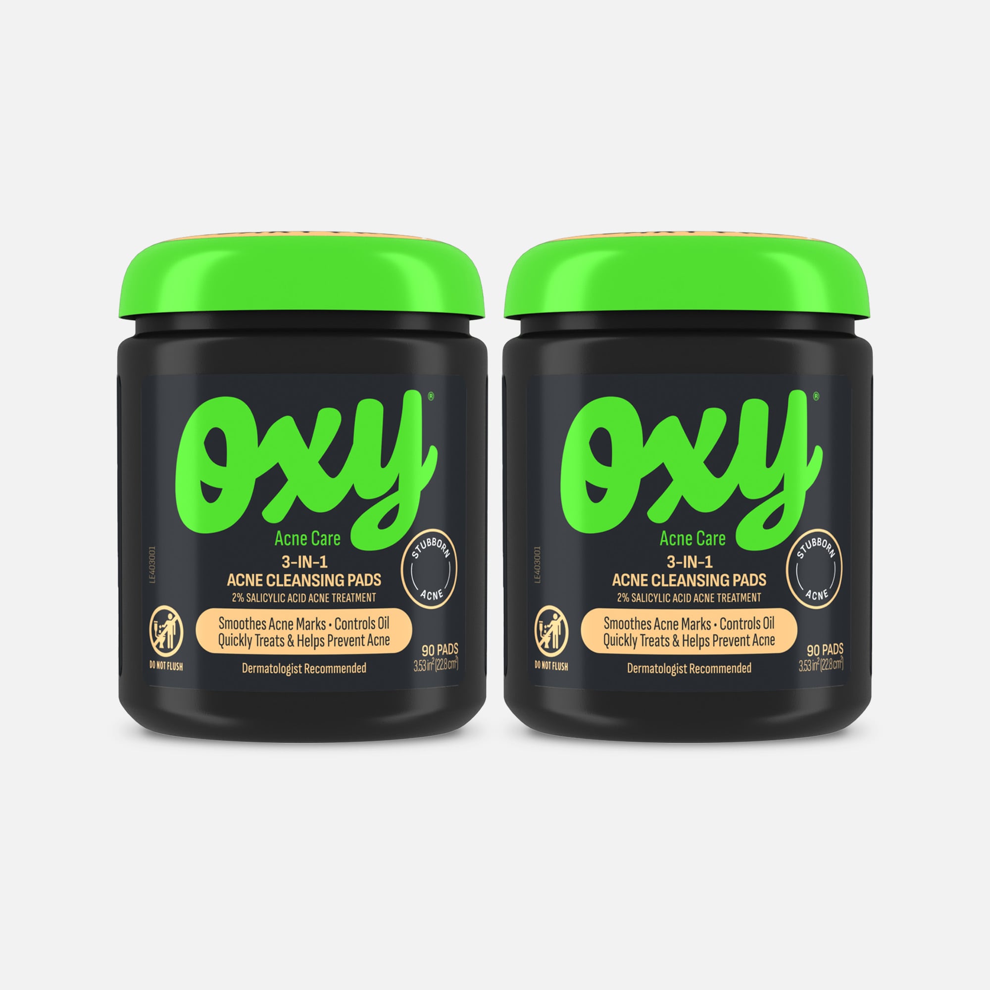 OXY Maximum Action 3-in-1 Treatment Pads - 90 ct. (2-Pack)
