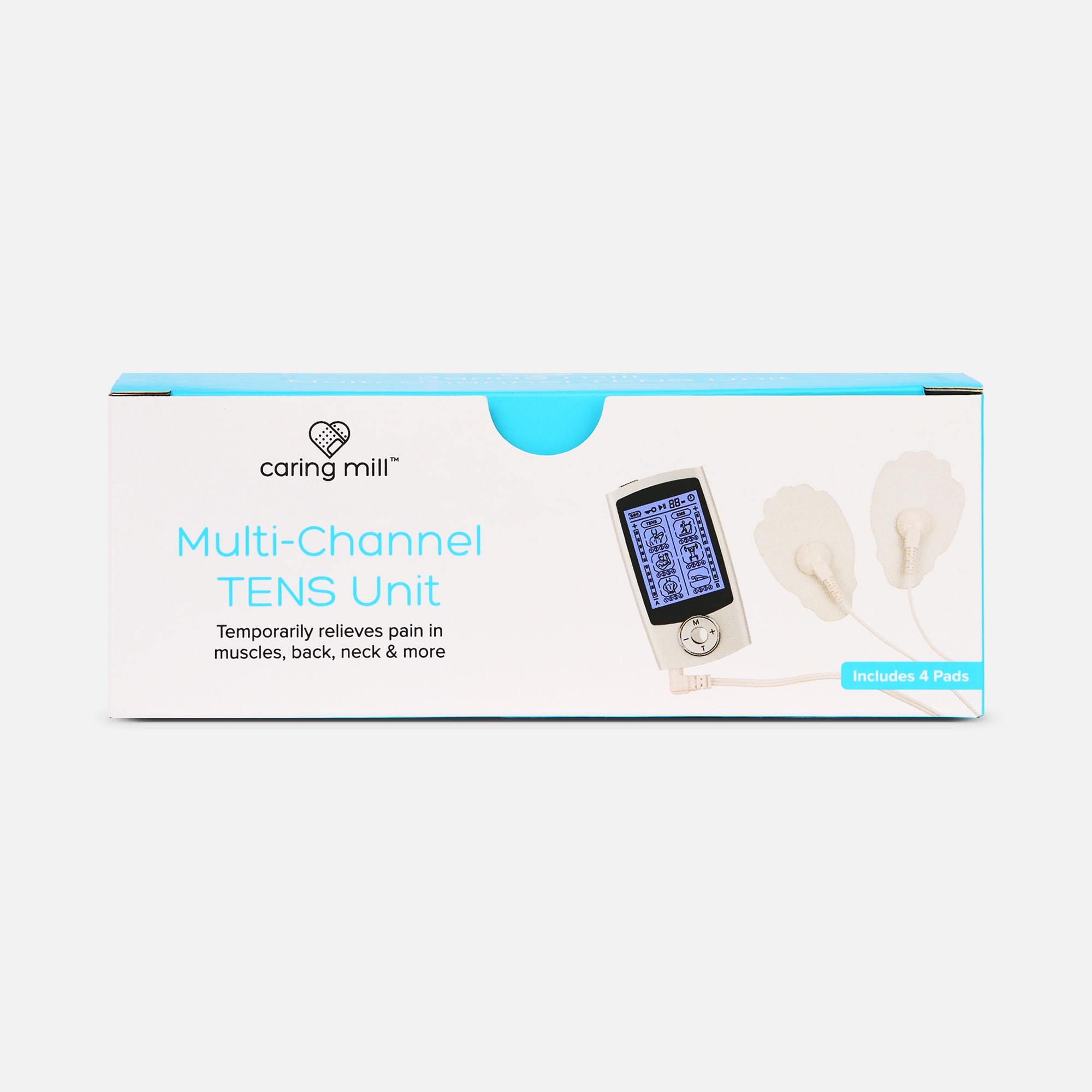 Caring Mill™ Multi-Channel Pain Relief Pro TENs Unit