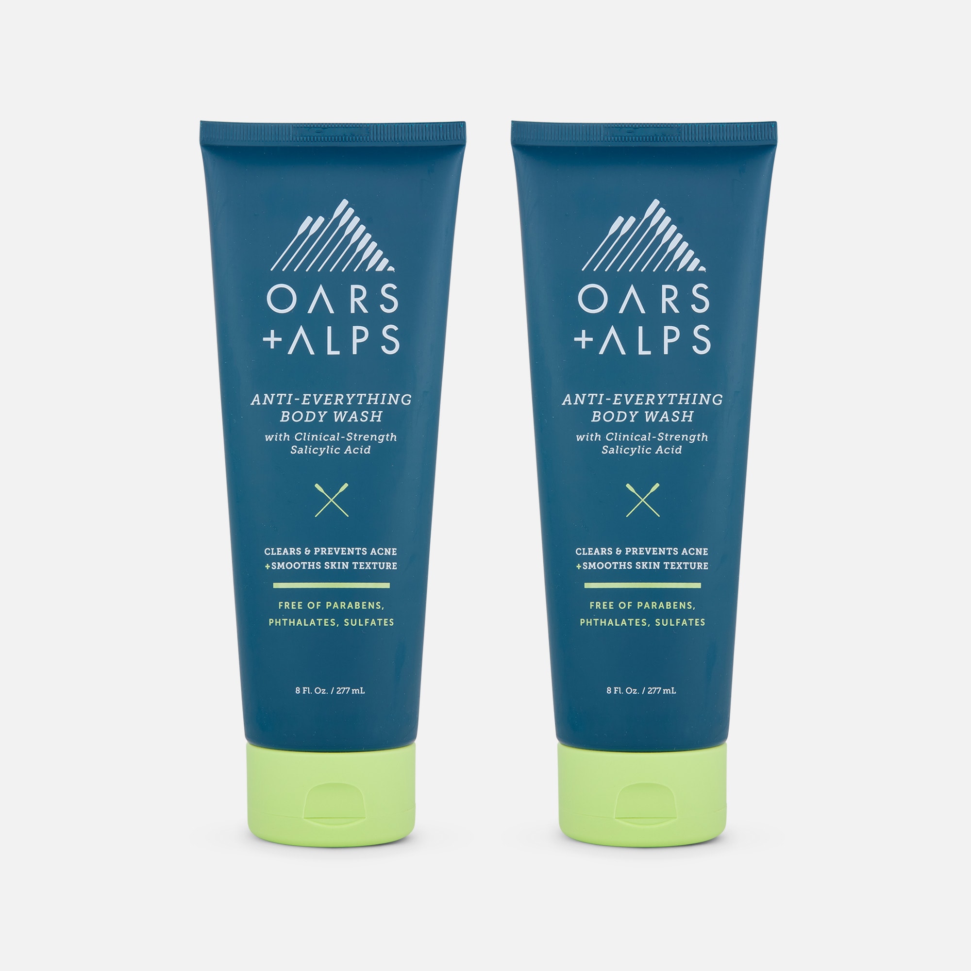 Oars + Alps Anti-Everything  Body Wash, 8 oz. (2-Pack)
