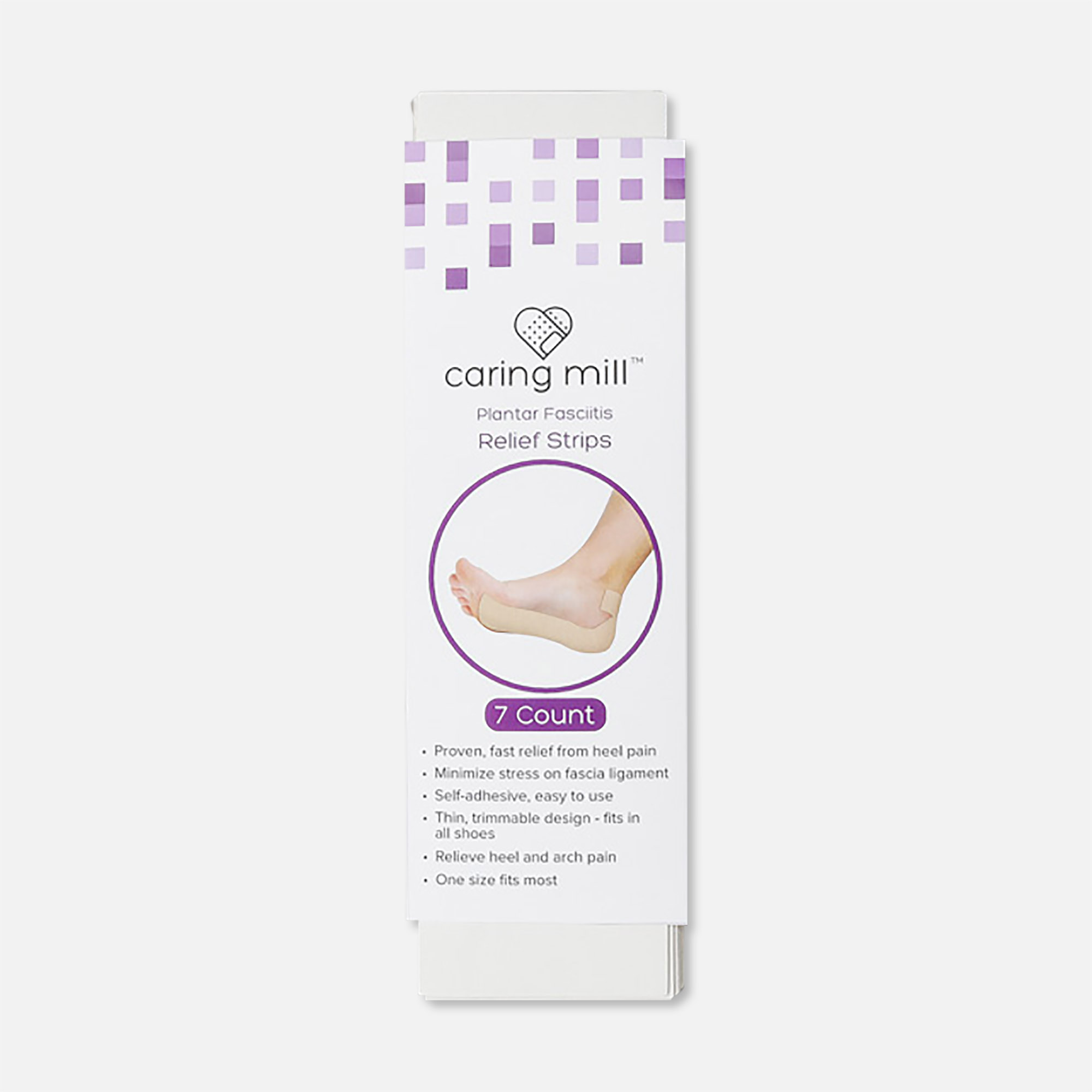 Caring Mill™ Plantar Fascitis Relief Strips, 7 ct.
