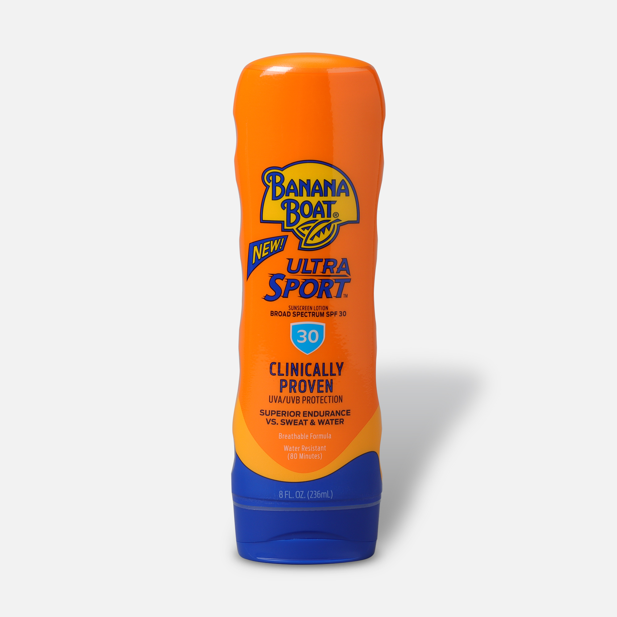 Banana Boat Sport Performance Broad Spectrum Sunscreen Lotion, SPF 30, 8 oz.
