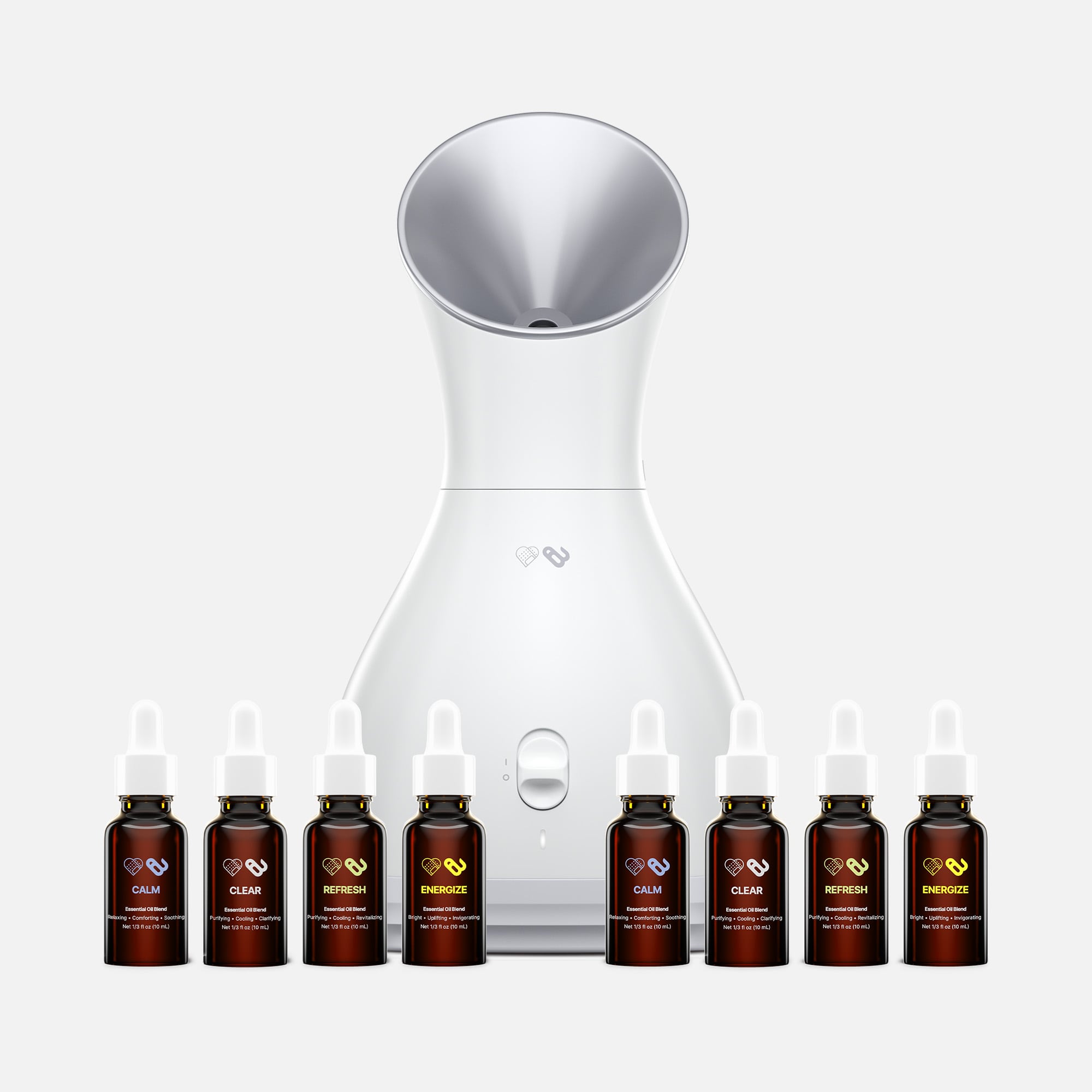 Plume Humidifier Vaporizer Bundle - Caring Mill™ by Aura Bundle