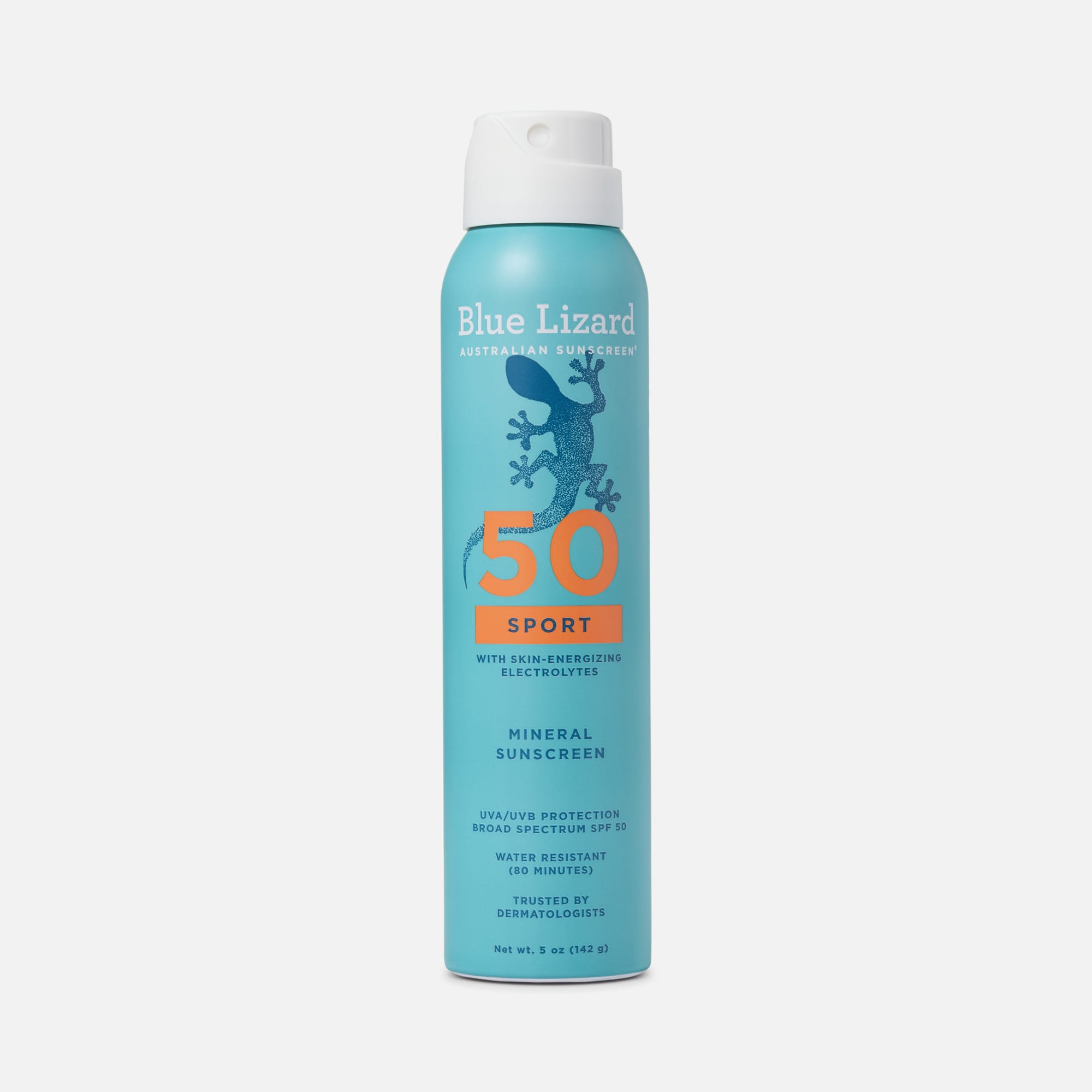 Blue Lizard Sport Mineral Sunscreen Spray, SPF 50, 5 oz.