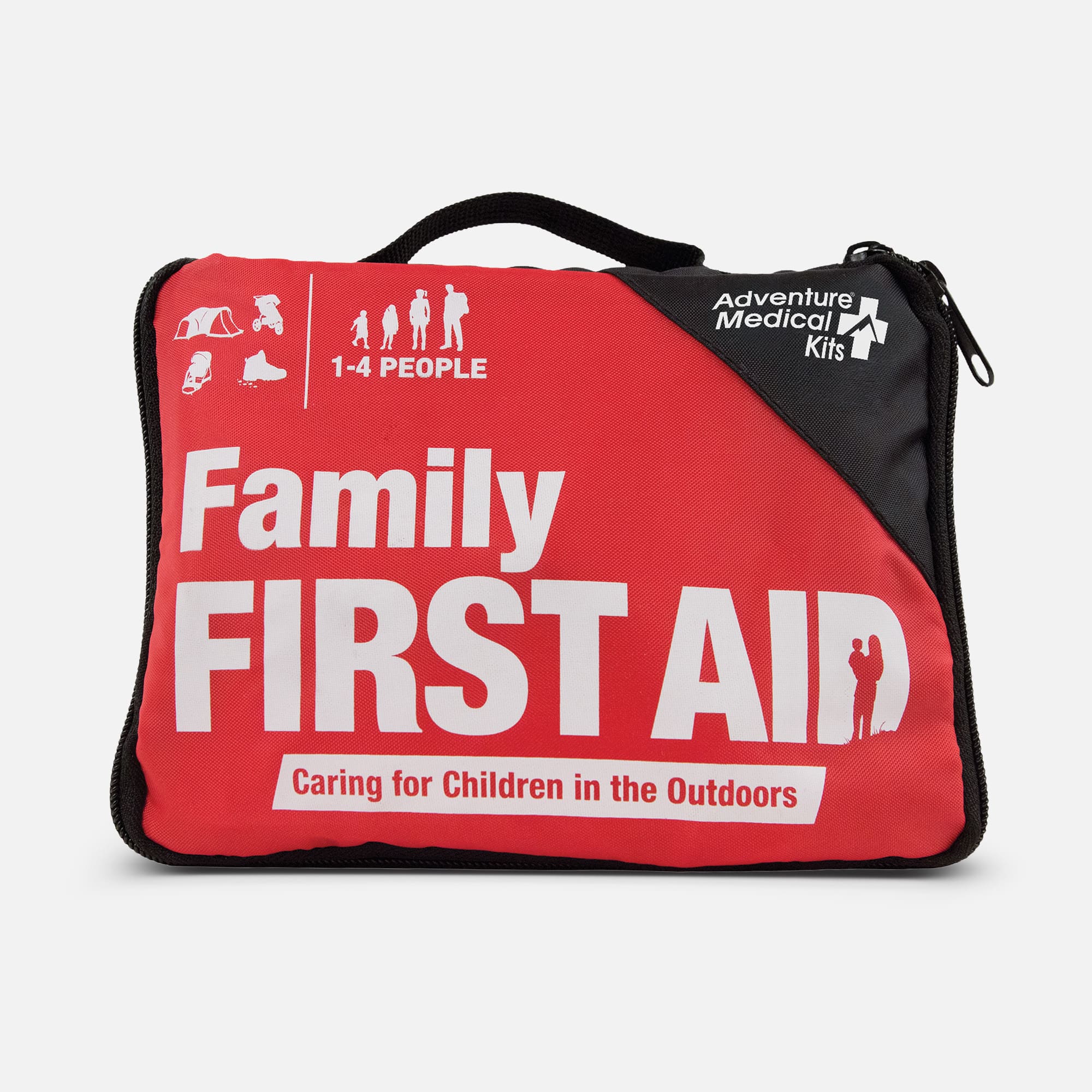Adventure Medical Family First Aid Kit with AfterBite & Children's Medical Guide, 78 pc.