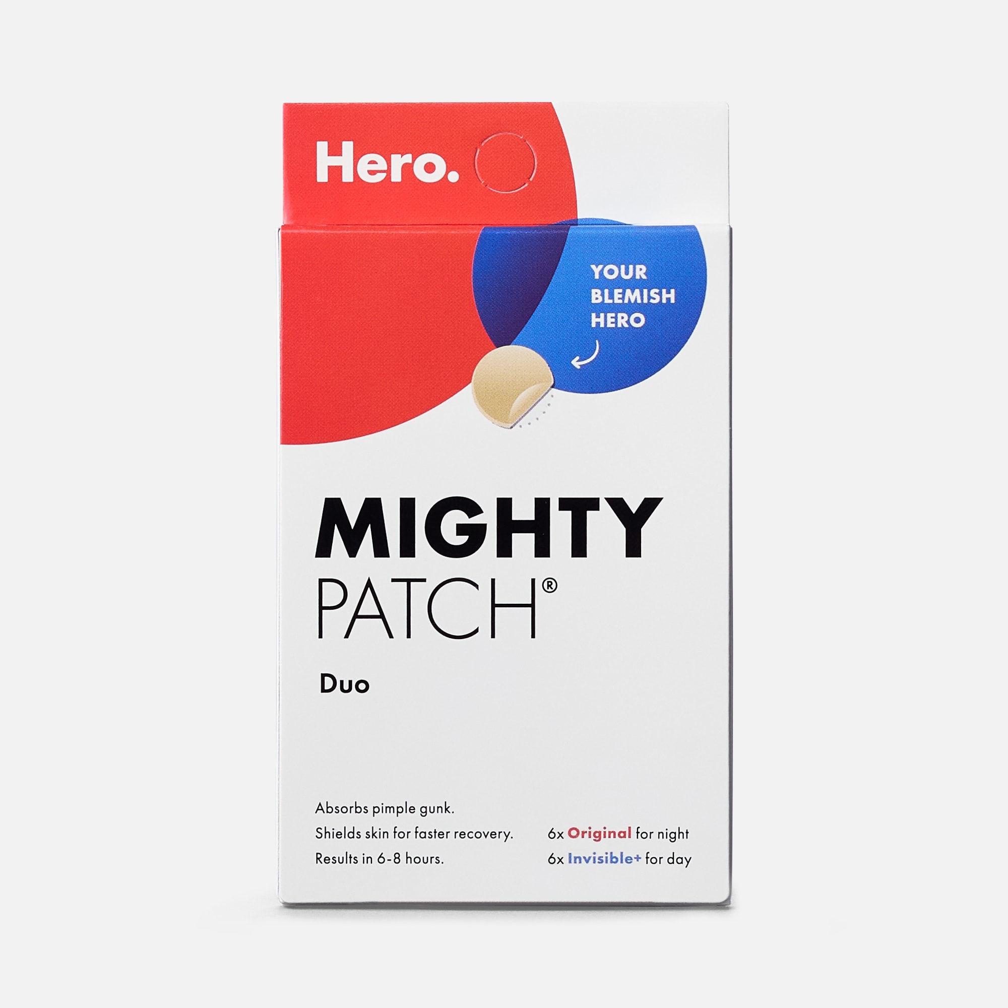 Mighty Patch Duo Original + Invisible, 12 ct.
