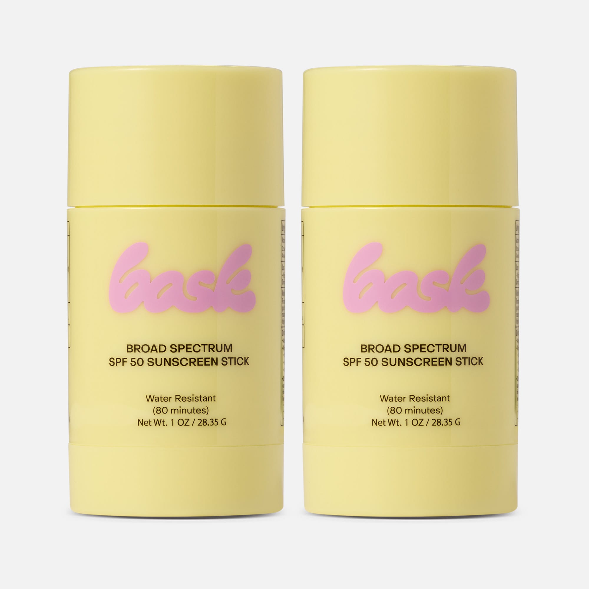 Bask SPF 50 Sunscreen Stick, 1 oz. (2 pack)