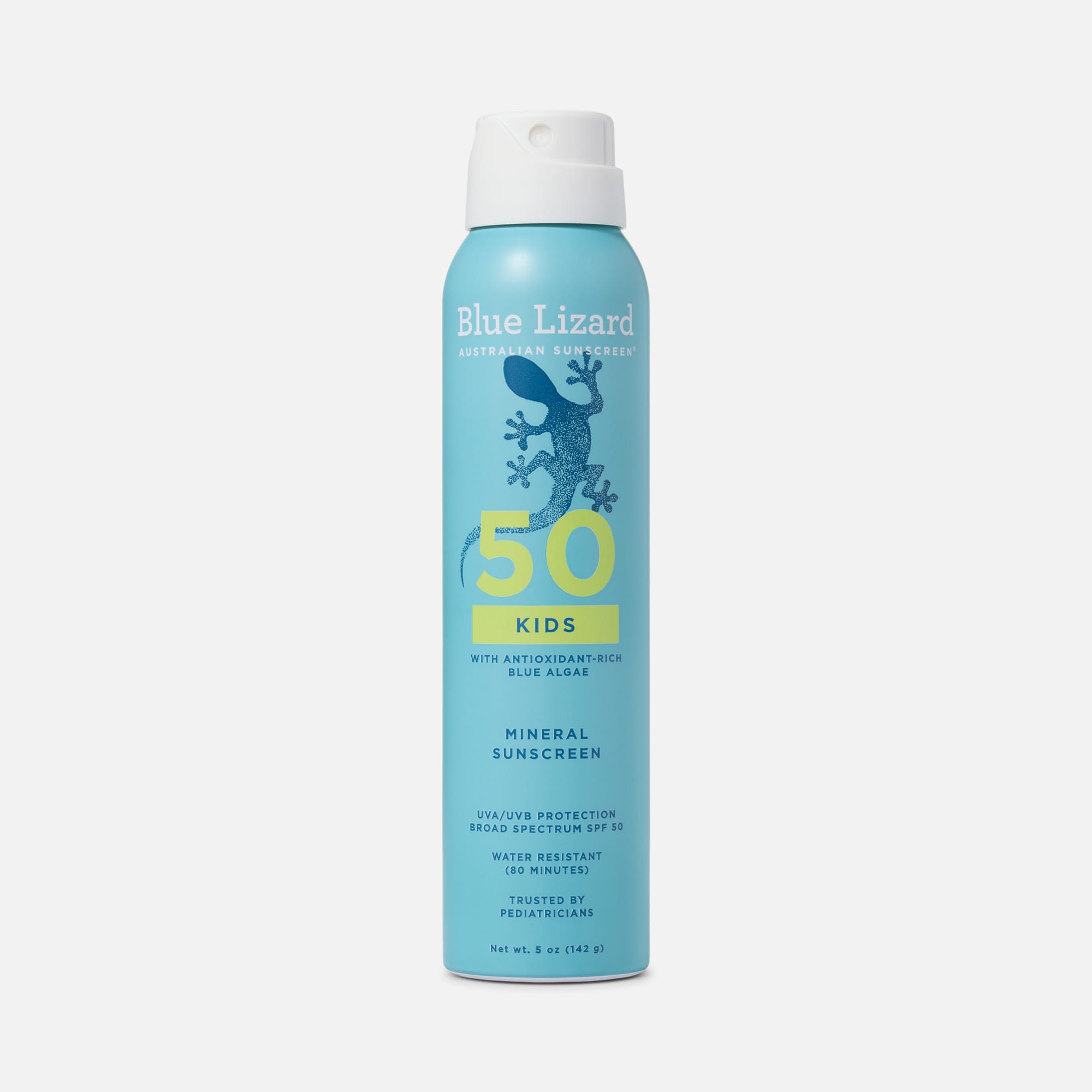 Blue Lizard Kids Mineral Sunscreen Spray, SPF 50, 5 oz.