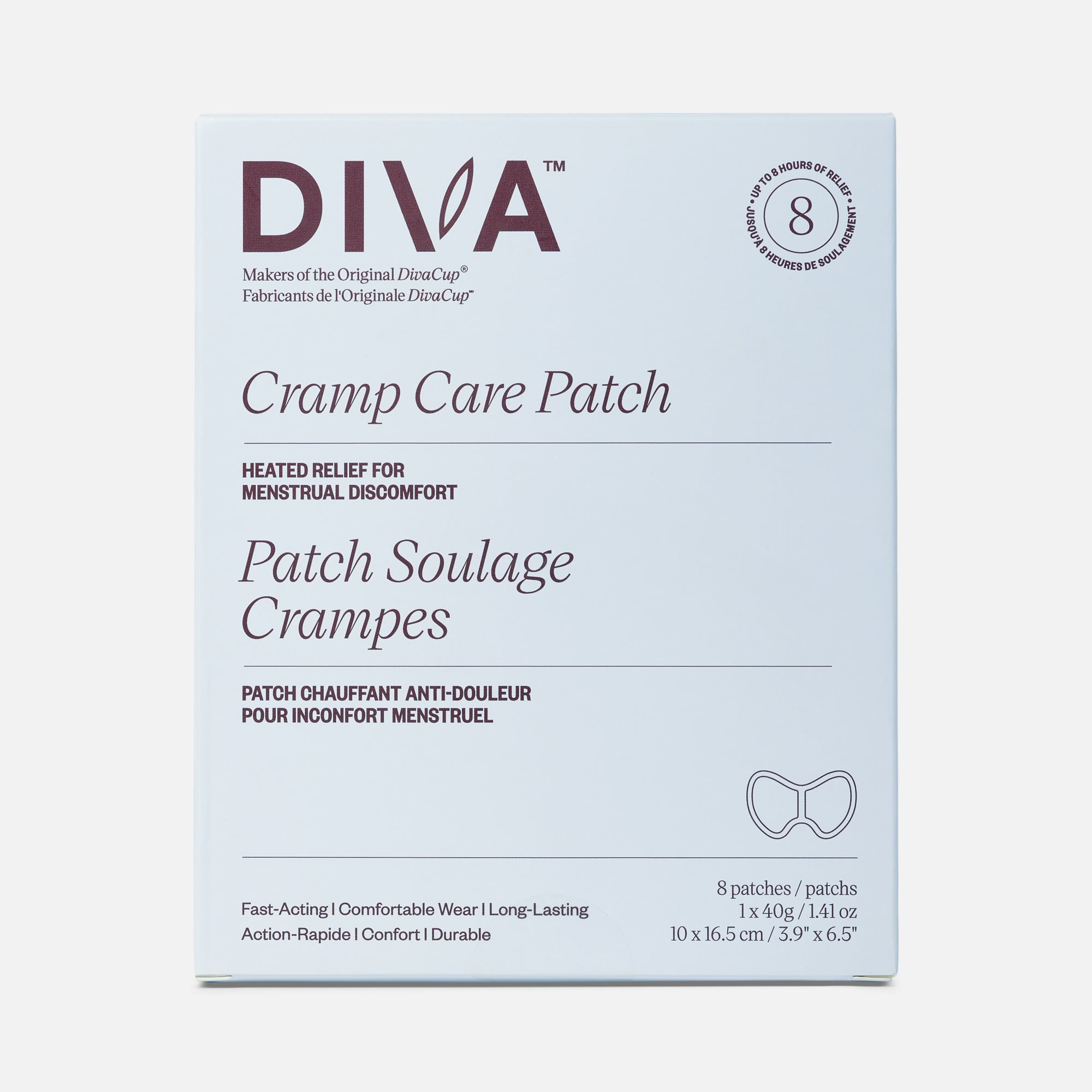 DIVA™ Cramp Care Patch, 8 ct.