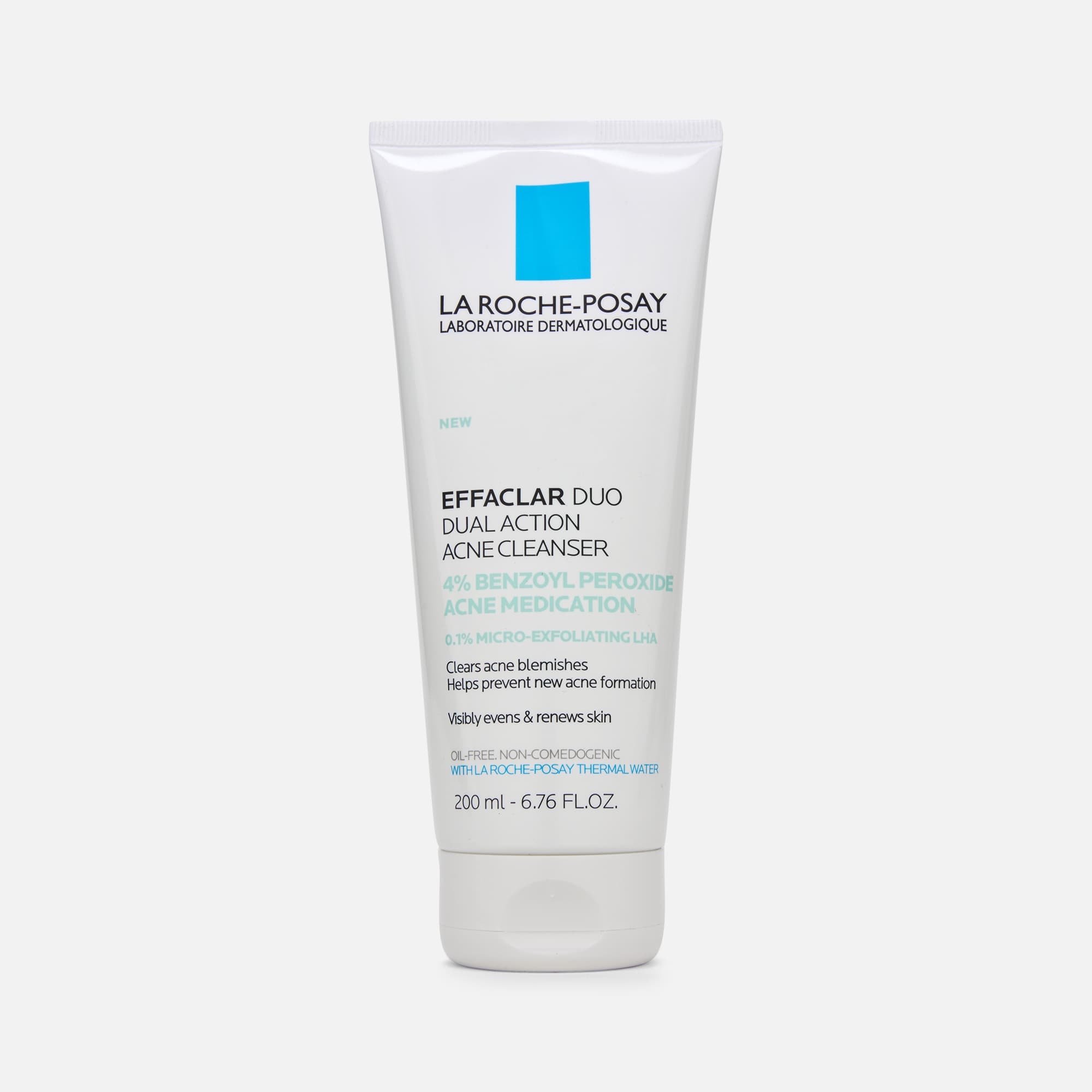 La Roche-Posay Effaclar Duo Acne Face Wash with Benzoyl Peroxide, 6.7 fl oz.