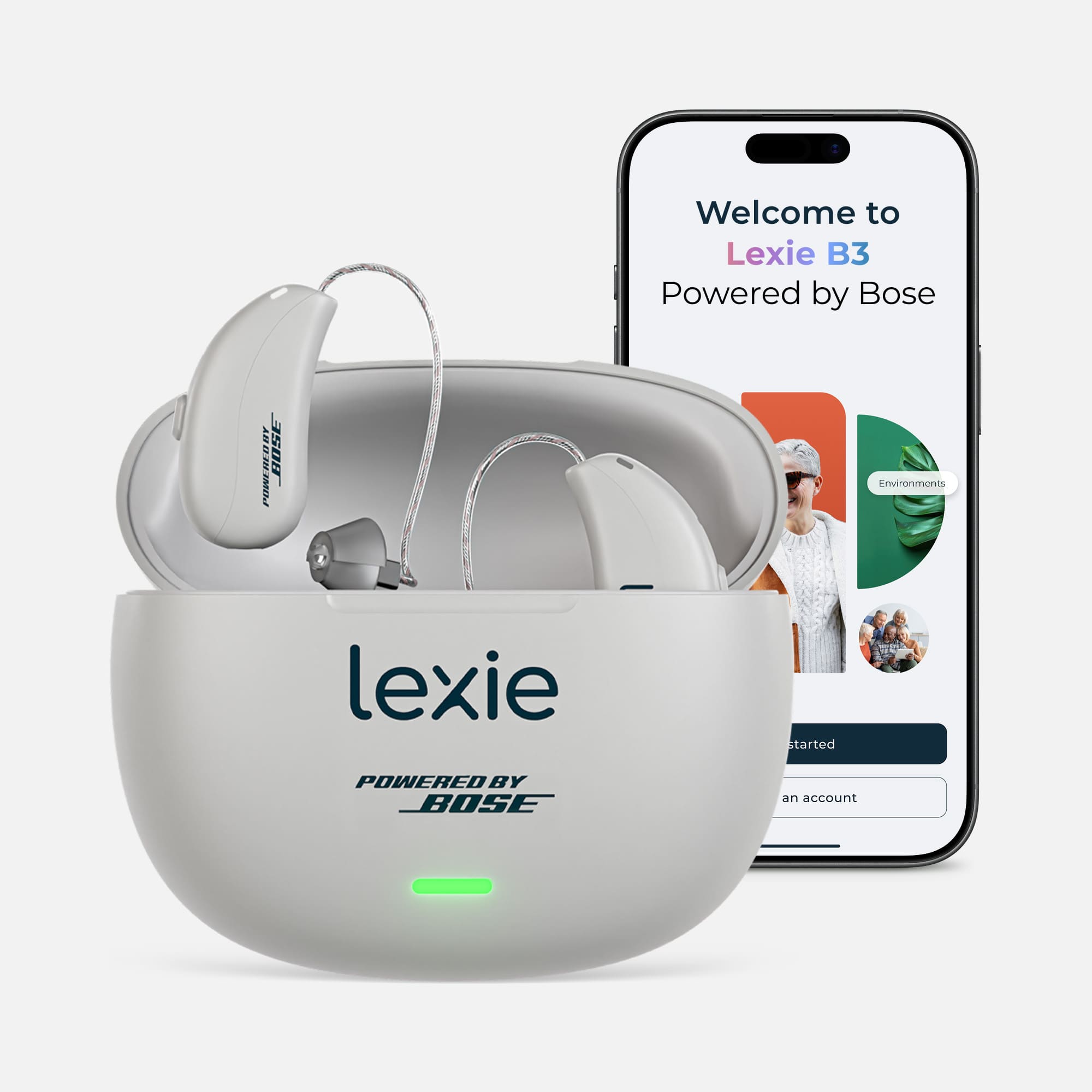 Lexie B3 OTC Hearing Aids Powered by Bose®