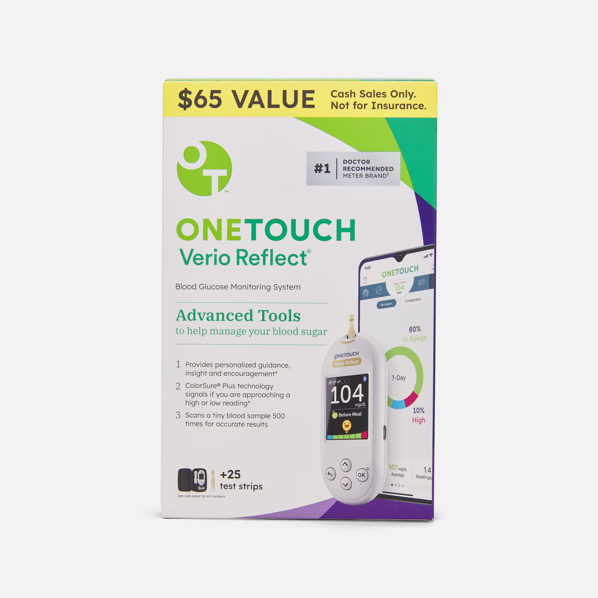 OneTouch Verio Reflect Blood Glucose Monitoring System