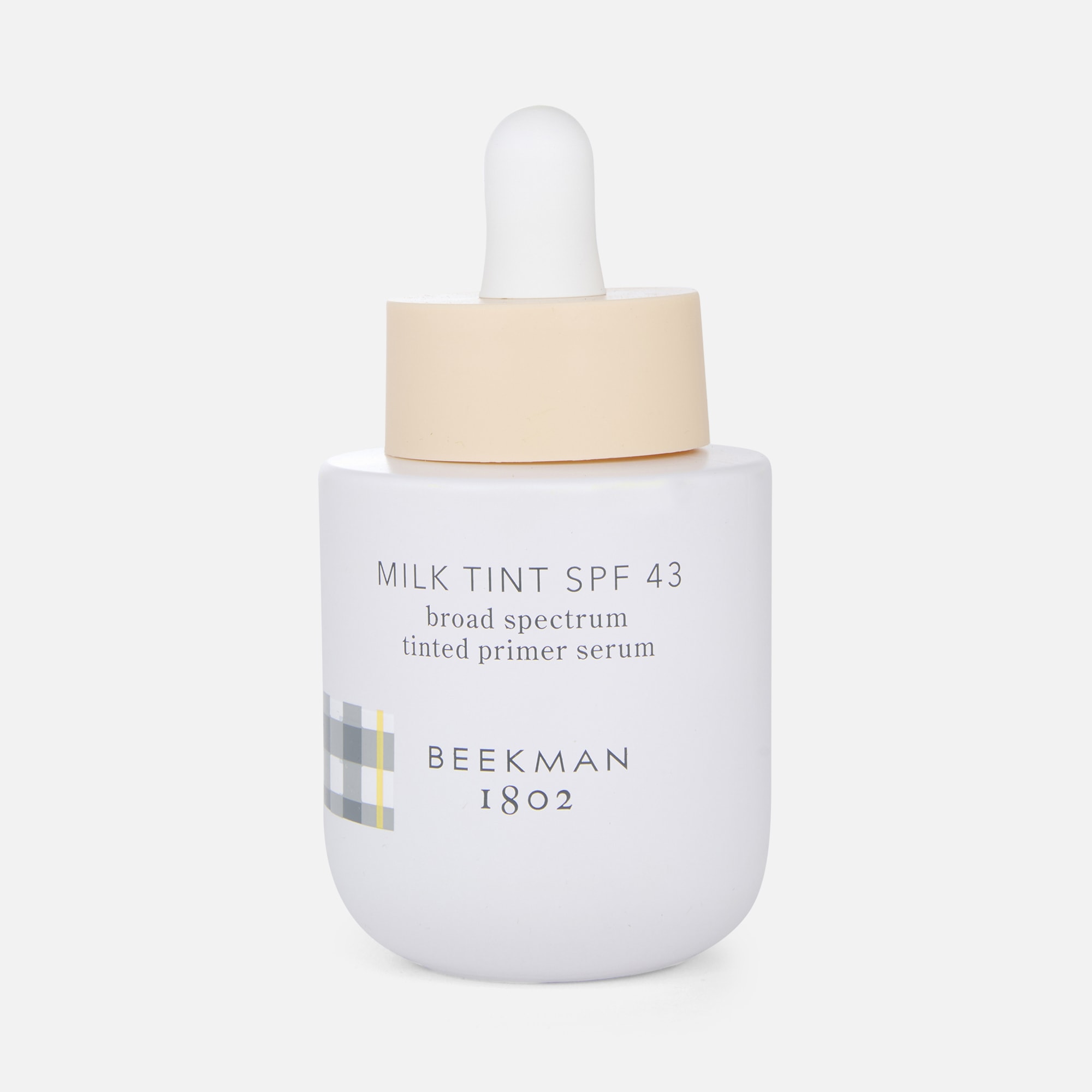 Beekman 1802 Milk Tint SPF43 Broad Spectrum Tinted Primer Serum, Light, 1 fl oz.