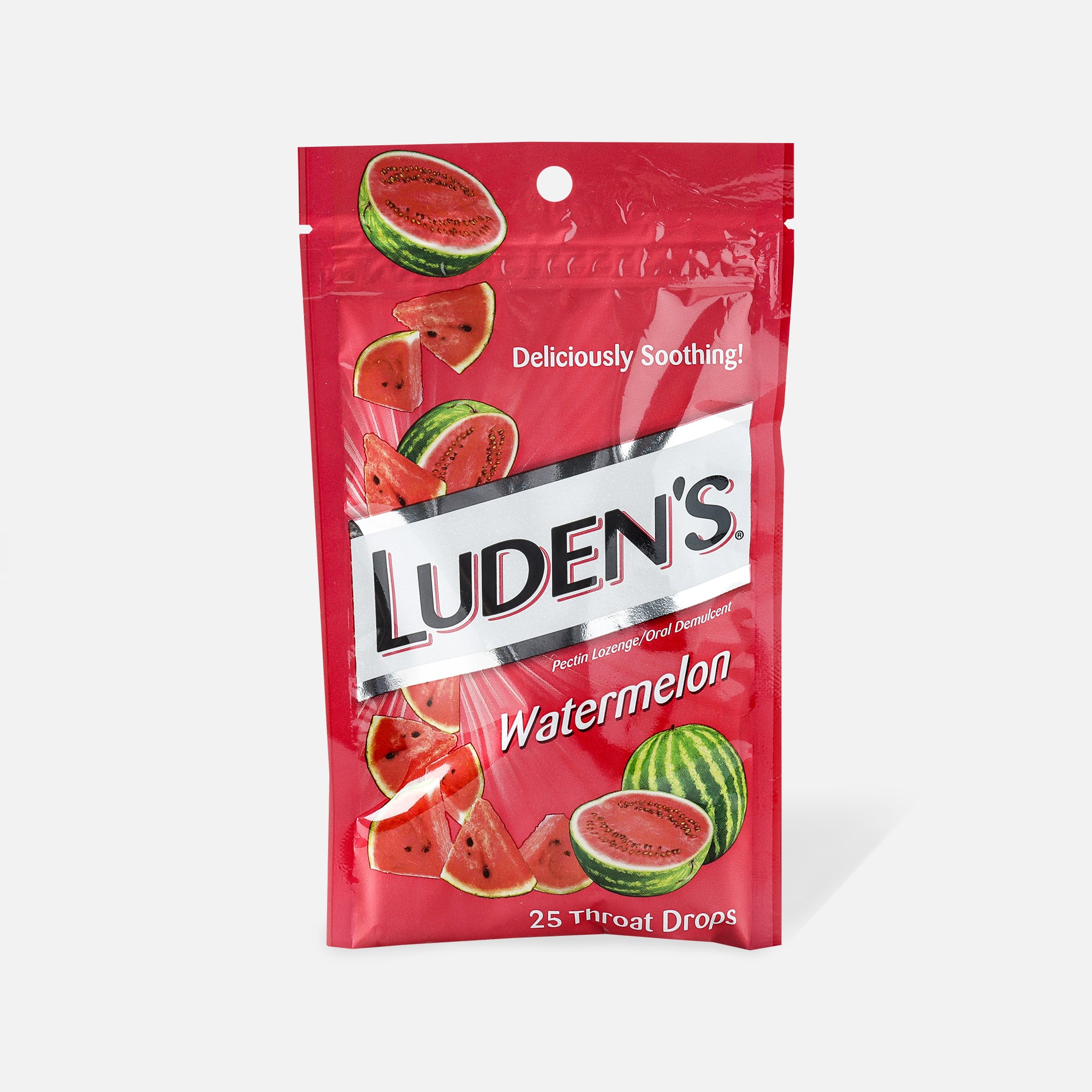 Luden's Watermelon Throat Drops, 25 ct.