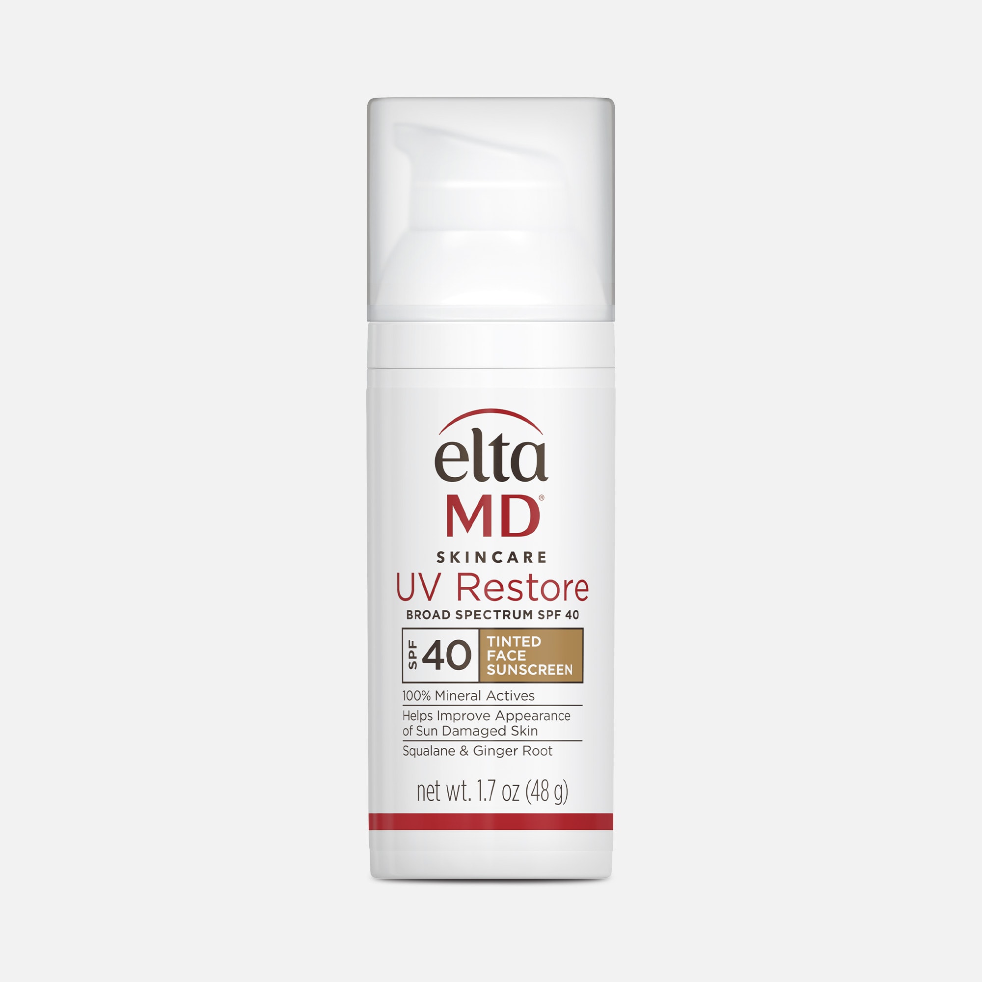 EltaMD UV Restore Broad-Spectrum Tinted Face Sunscreen, SPF 40, 1.7 oz.