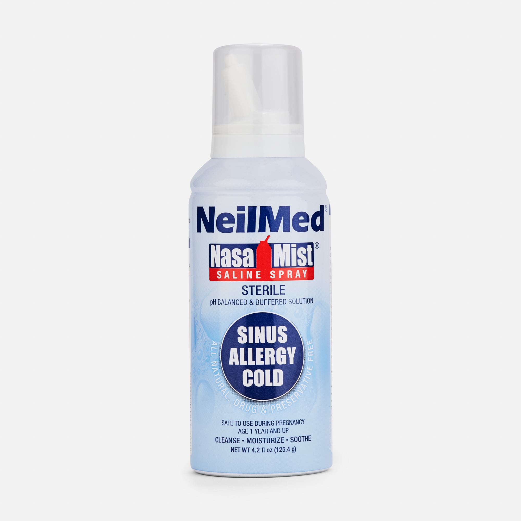 NeilMed NasaMist Hypertonic Saline Spray, 4.2 oz.