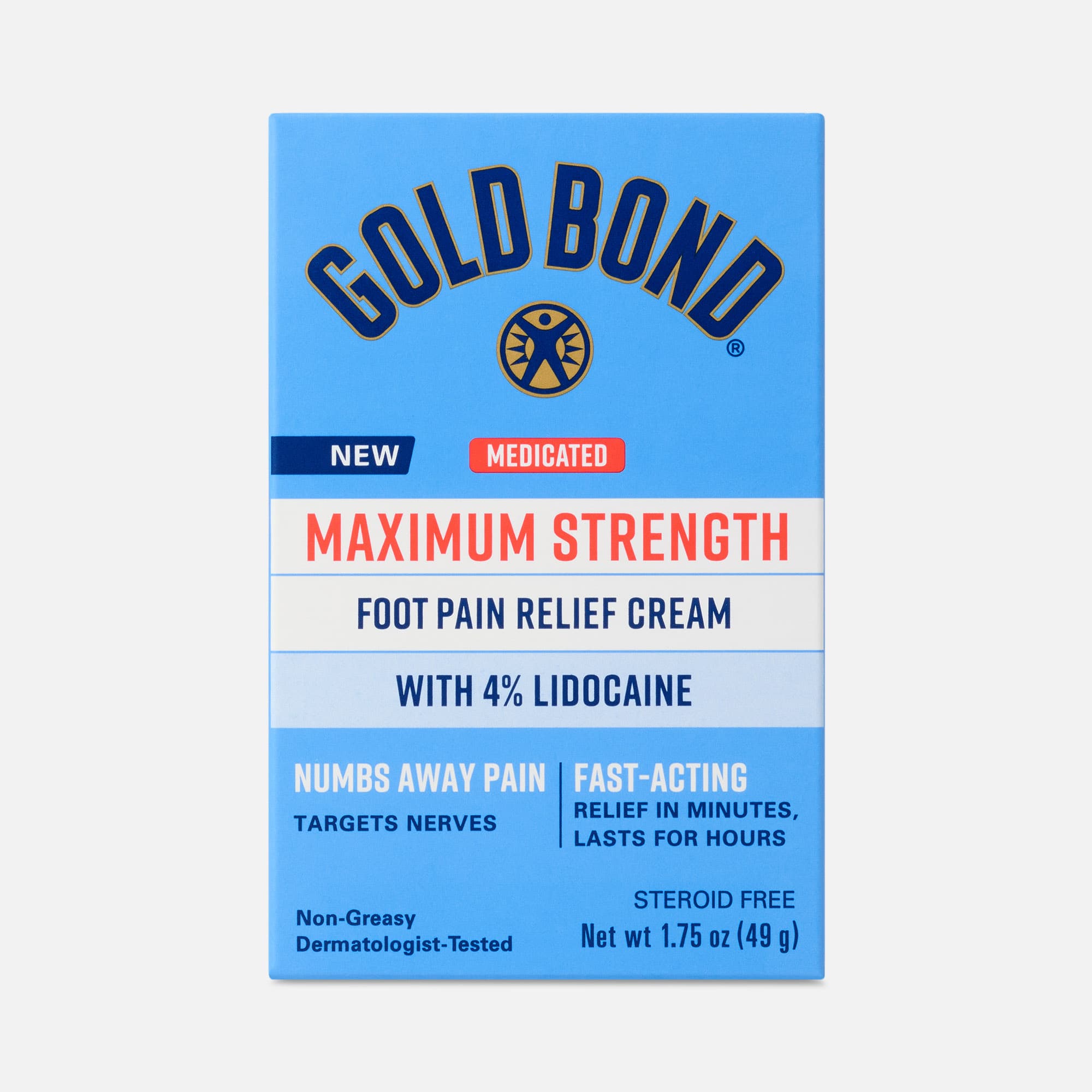 Gold Bond® Medicated Foot Pain Relief Cream, 1.75 oz.
