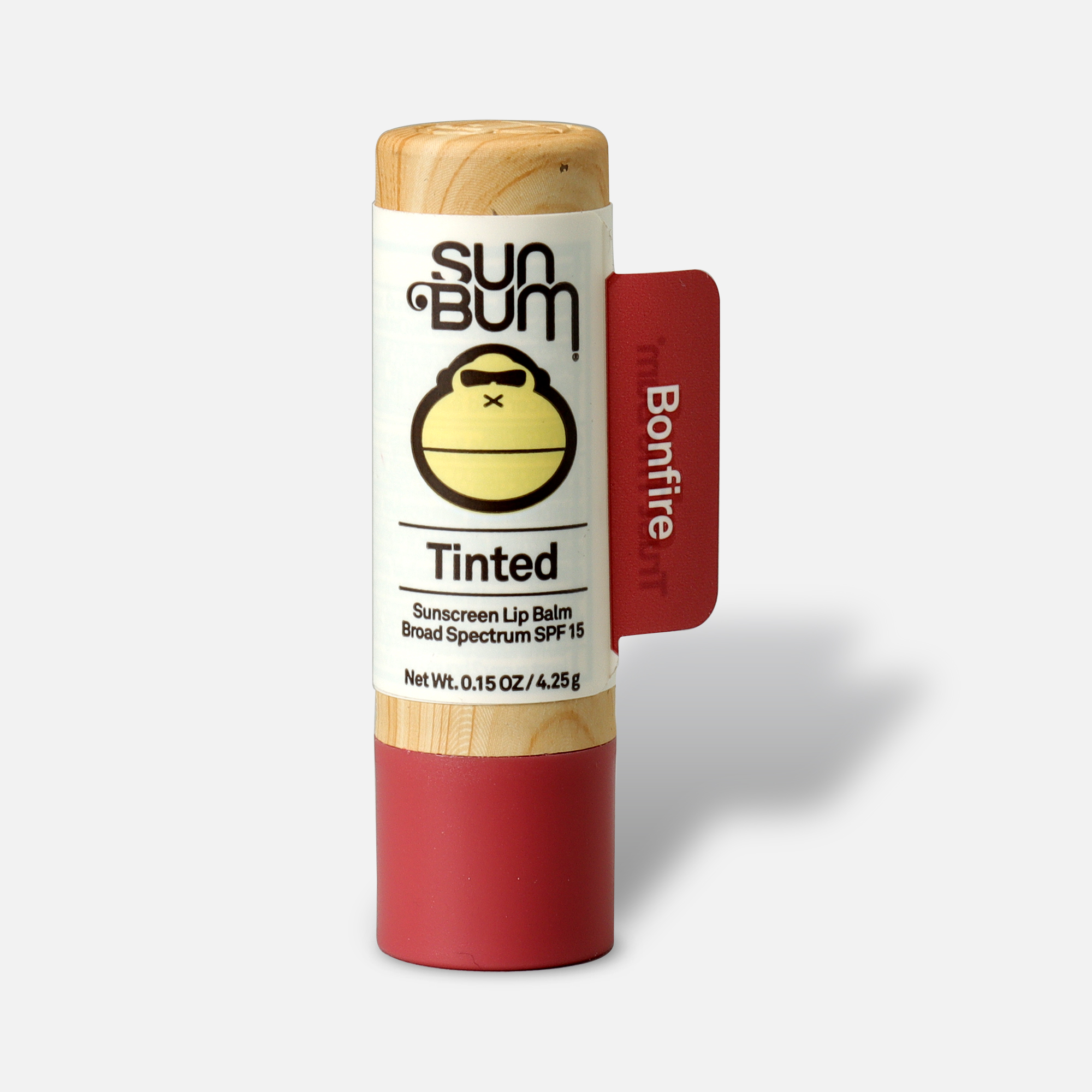 Sun Bum SPF 15 Tinted Lip Balm, Nude Beach, .15 oz.