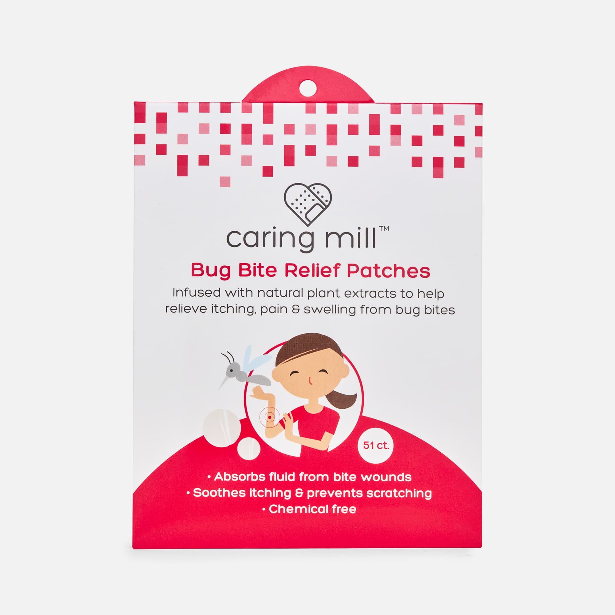 Caring Mill™ Bug Bite Relief Patches, 51 ct.