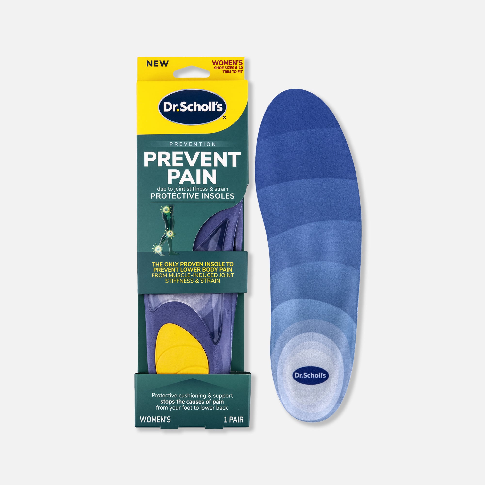 Dr. Scholl's Prevent Pain Insole, Men